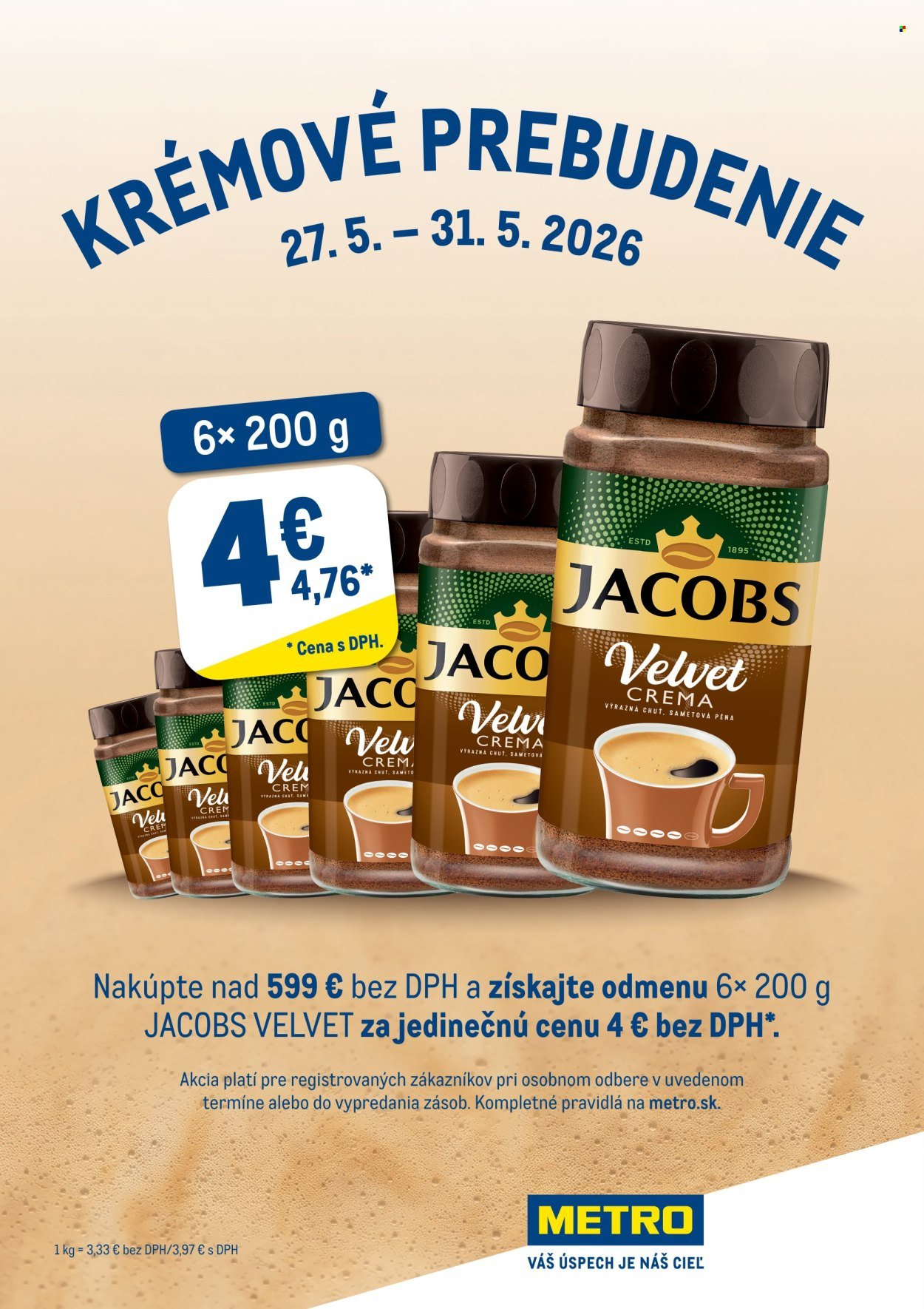 METRO leták - B&G 5/2026 káva