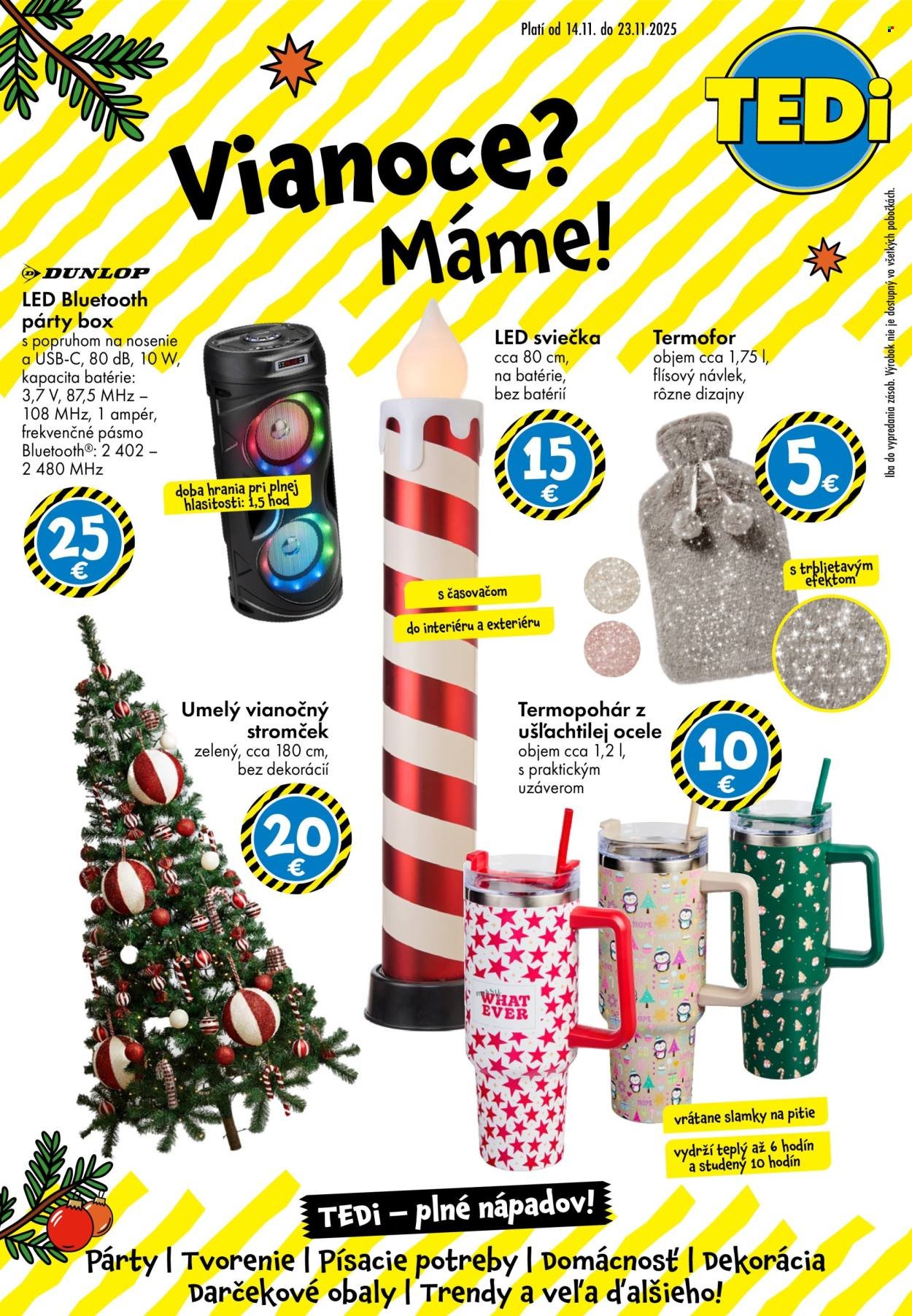 TEDI leták - Od piatka 14.11.2025 (2025-11-14 - 2025-11-23) | 1