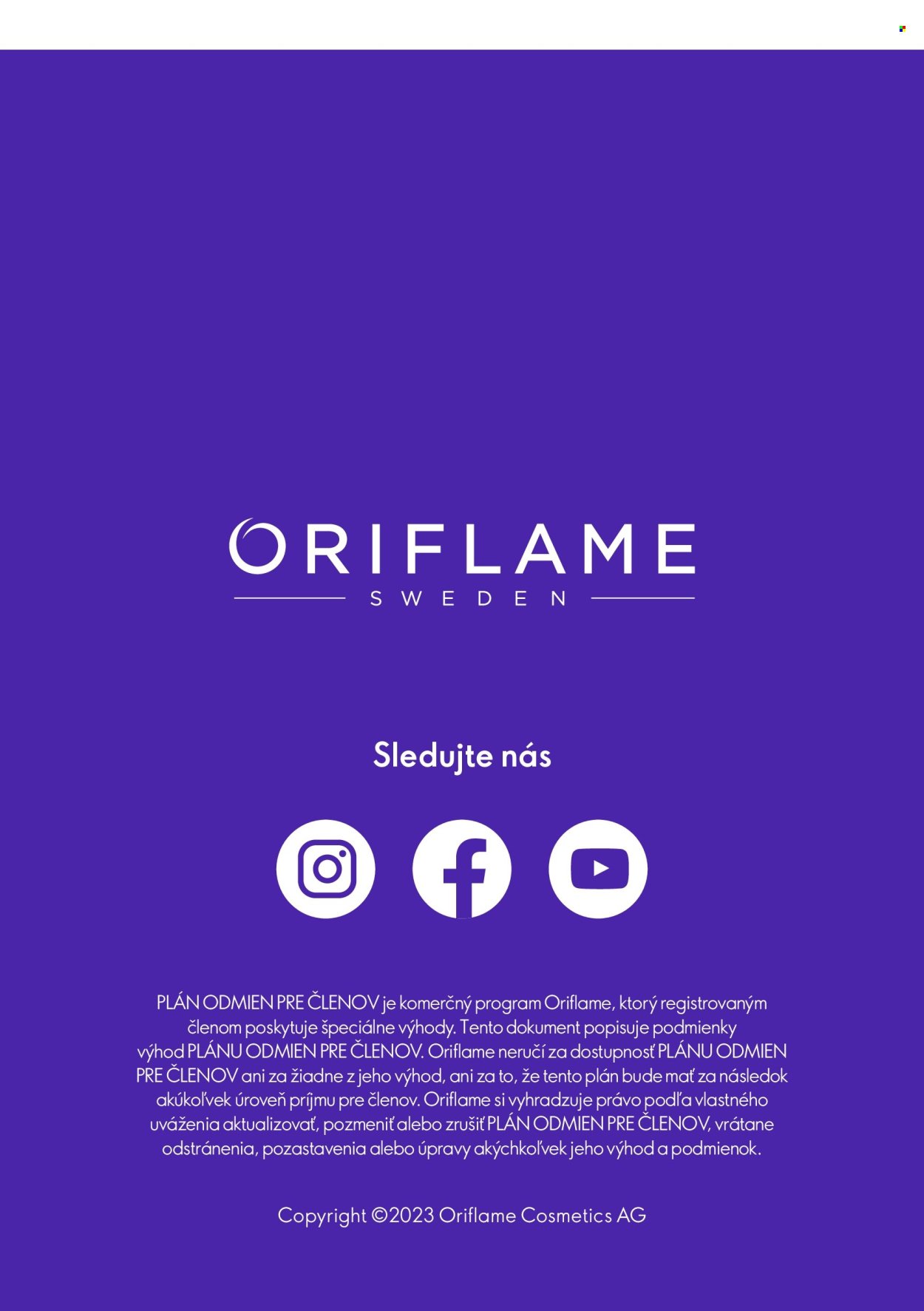 ORIFLAME leták - Plán odmien pre členov BCM (2024-02-13) | 10