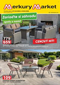 MERKURY MARKET leták - ZAHRADA (2026-04-01 - 2026-04-30)