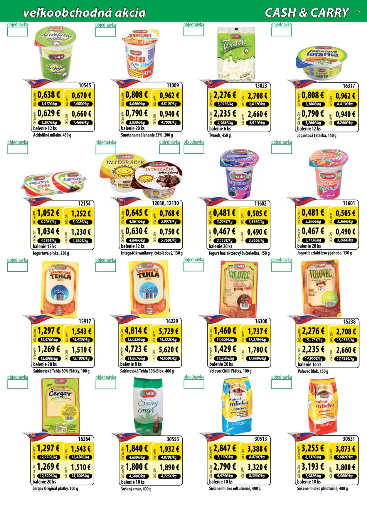 MILK AGRO leták - Cash & Carry