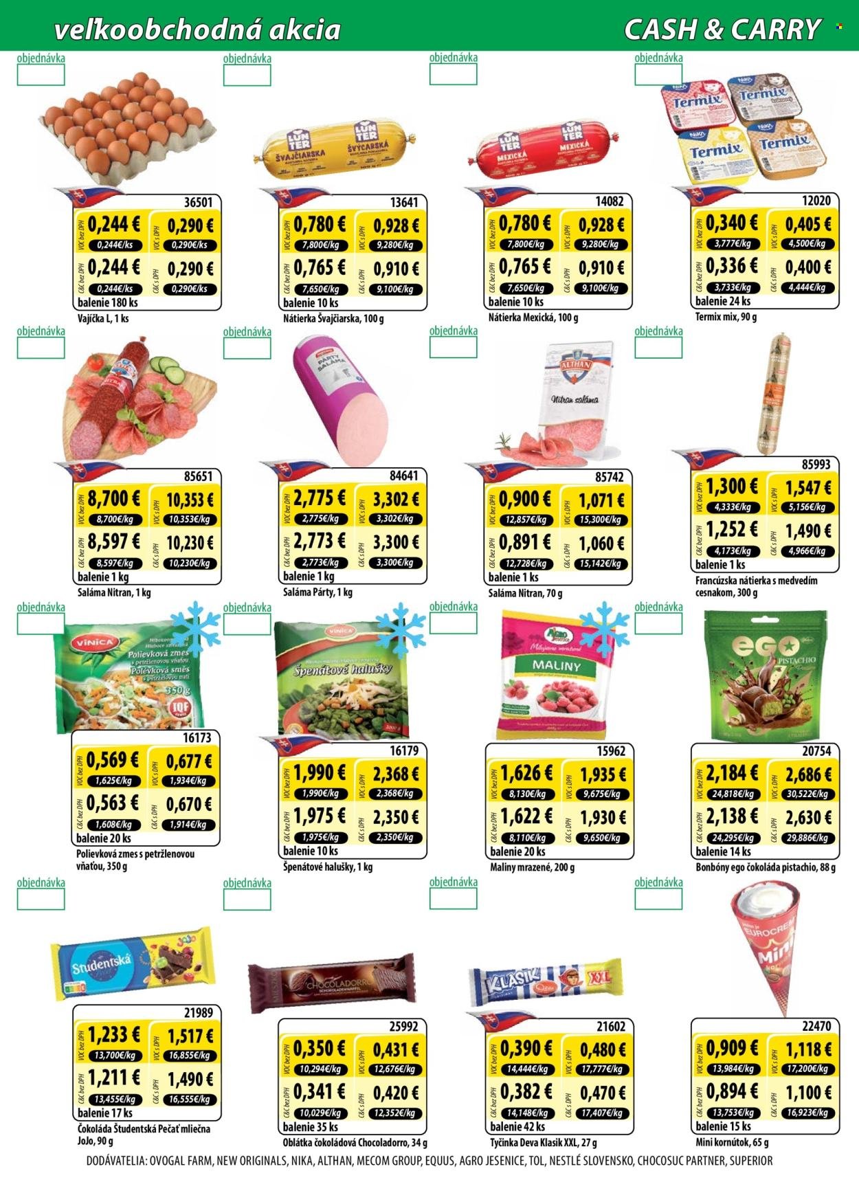 MILK AGRO leták - Cash & Carry