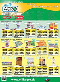 MILK AGRO leták - Cash & Carry