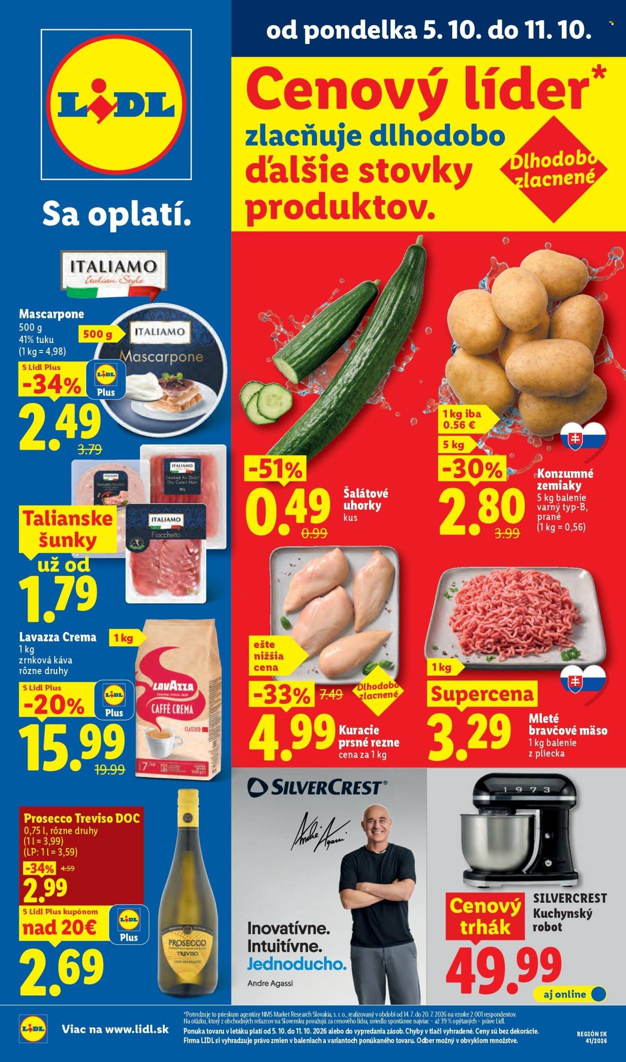 LIDL leták - Od pondelka 5.10.2026