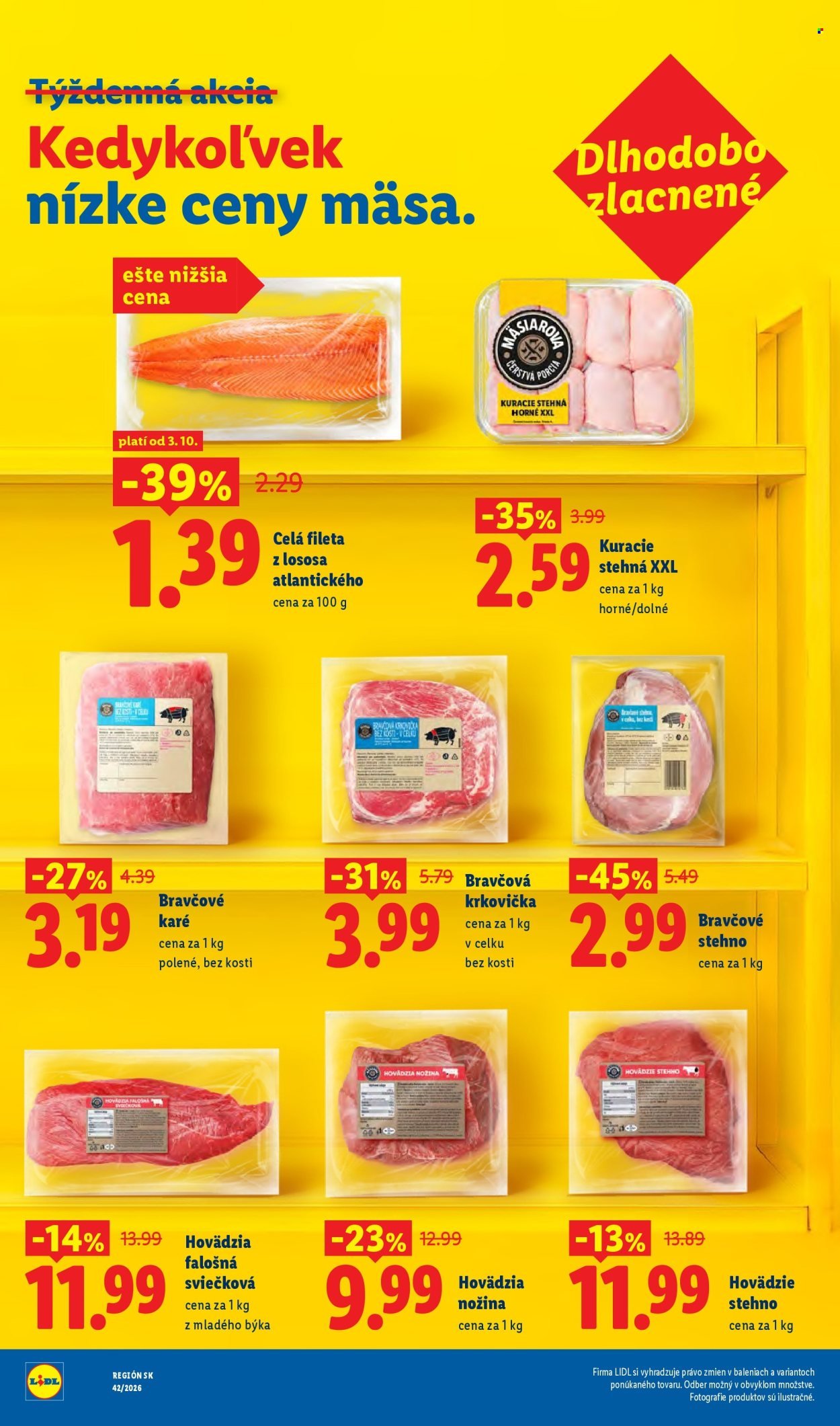 LIDL leták - Od pondelka 5.10.2026