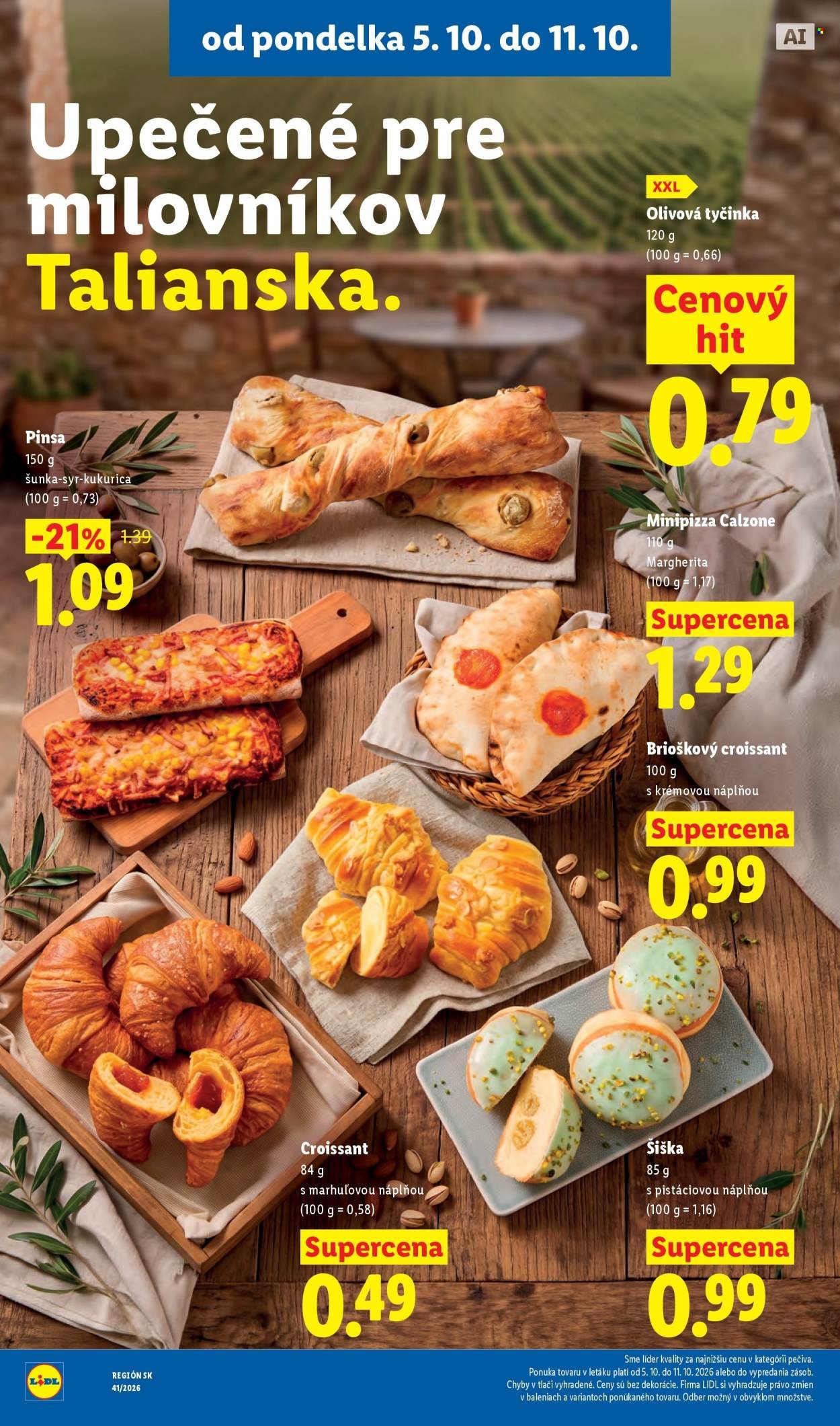 LIDL leták - Od pondelka 5.10.2026
