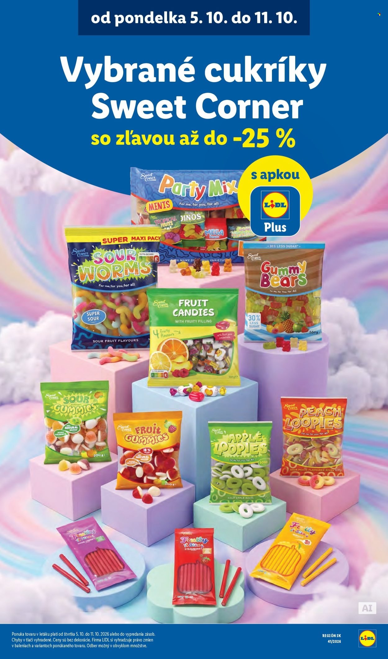 LIDL leták - Od pondelka 5.10.2026