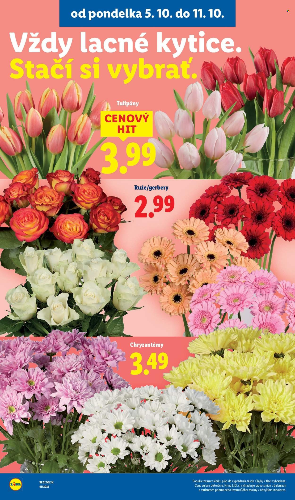 LIDL leták - Od pondelka 5.10.2026