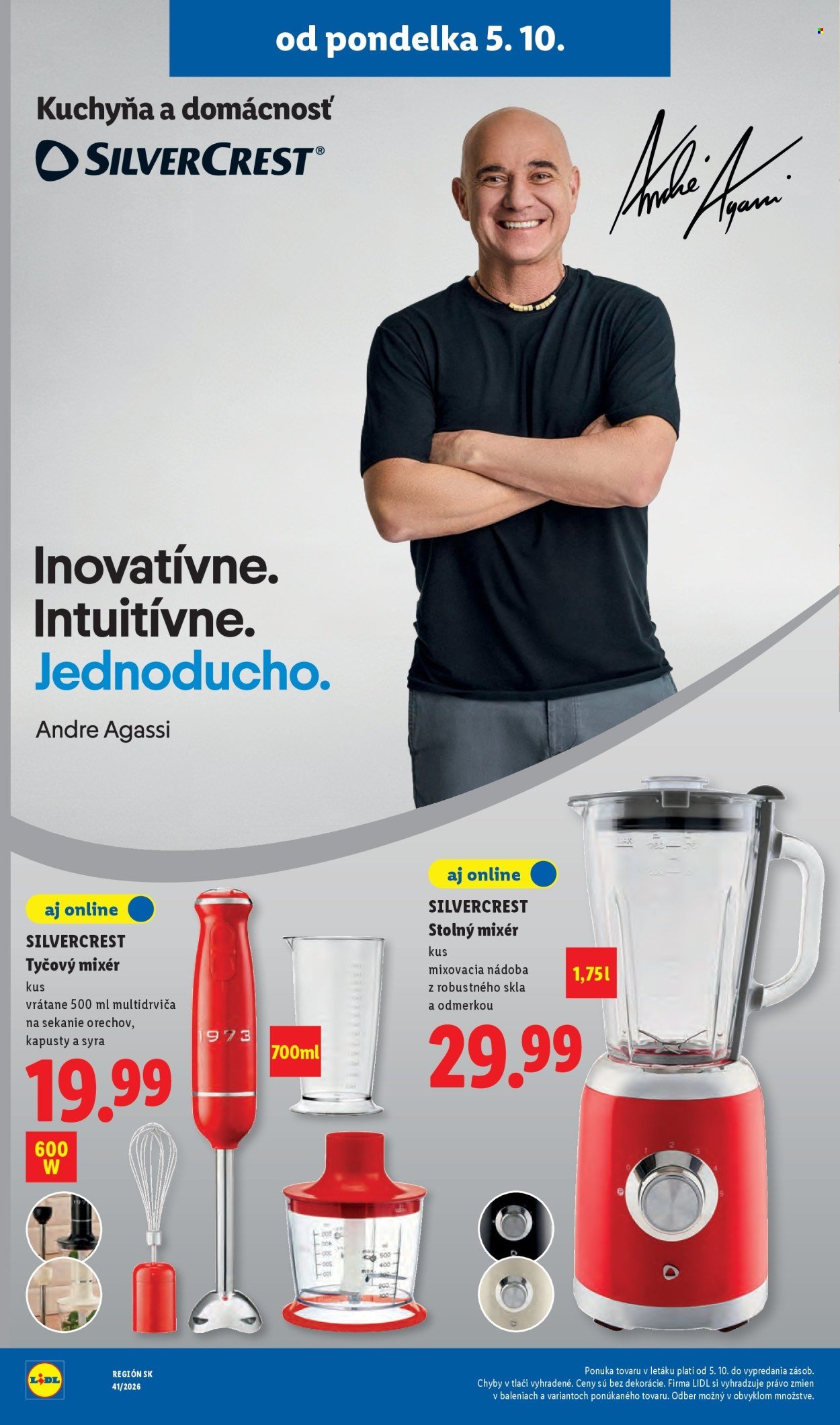 LIDL leták - Od pondelka 5.10.2026