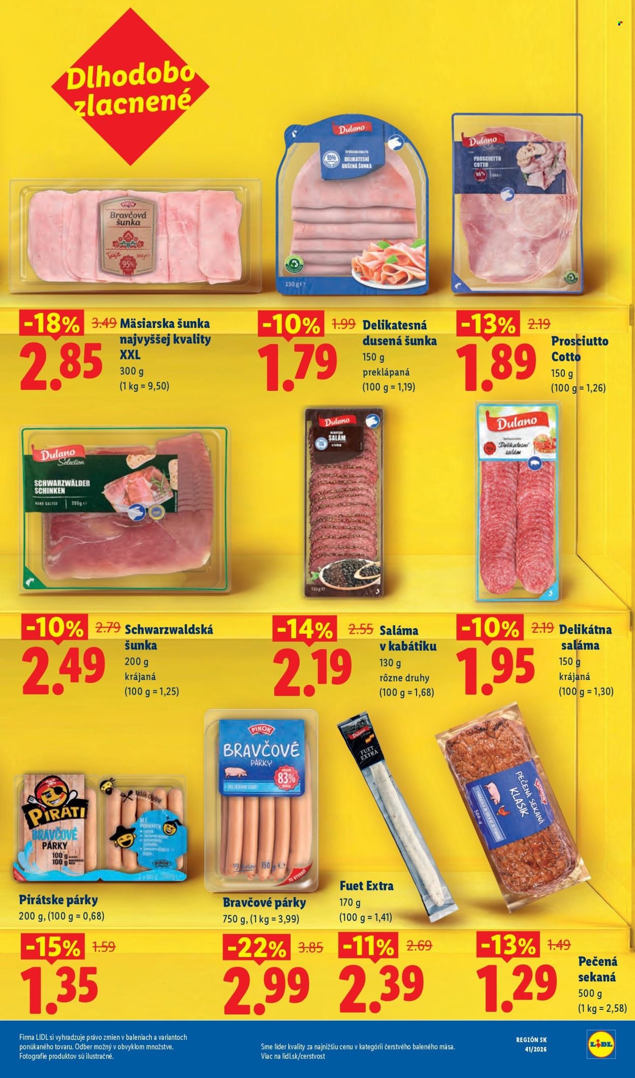 LIDL leták - Od pondelka 5.10.2026