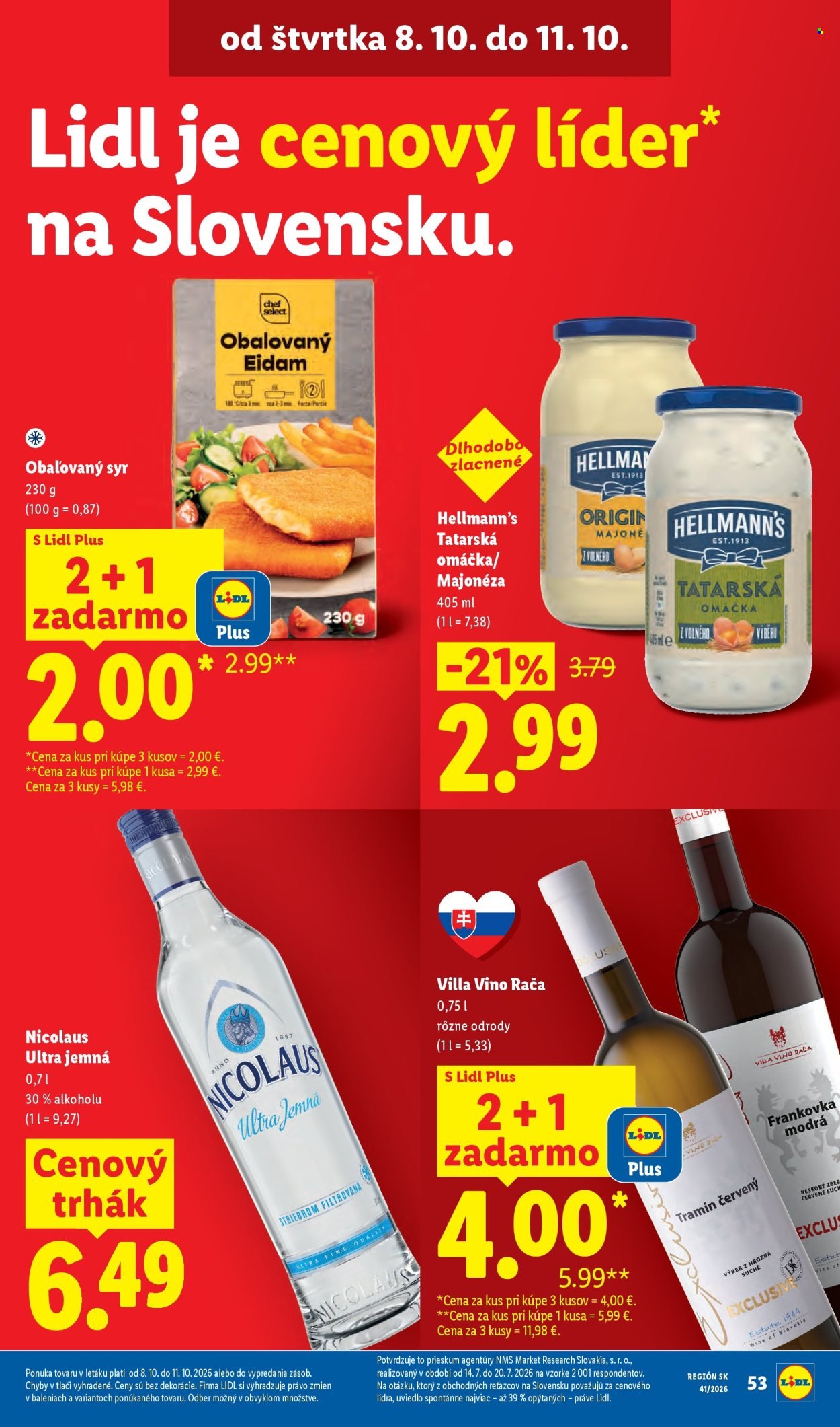 LIDL leták - Od pondelka 5.10.2026