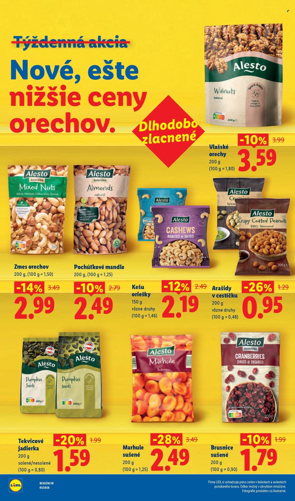 LIDL leták - Od pondelka 5.10.2026