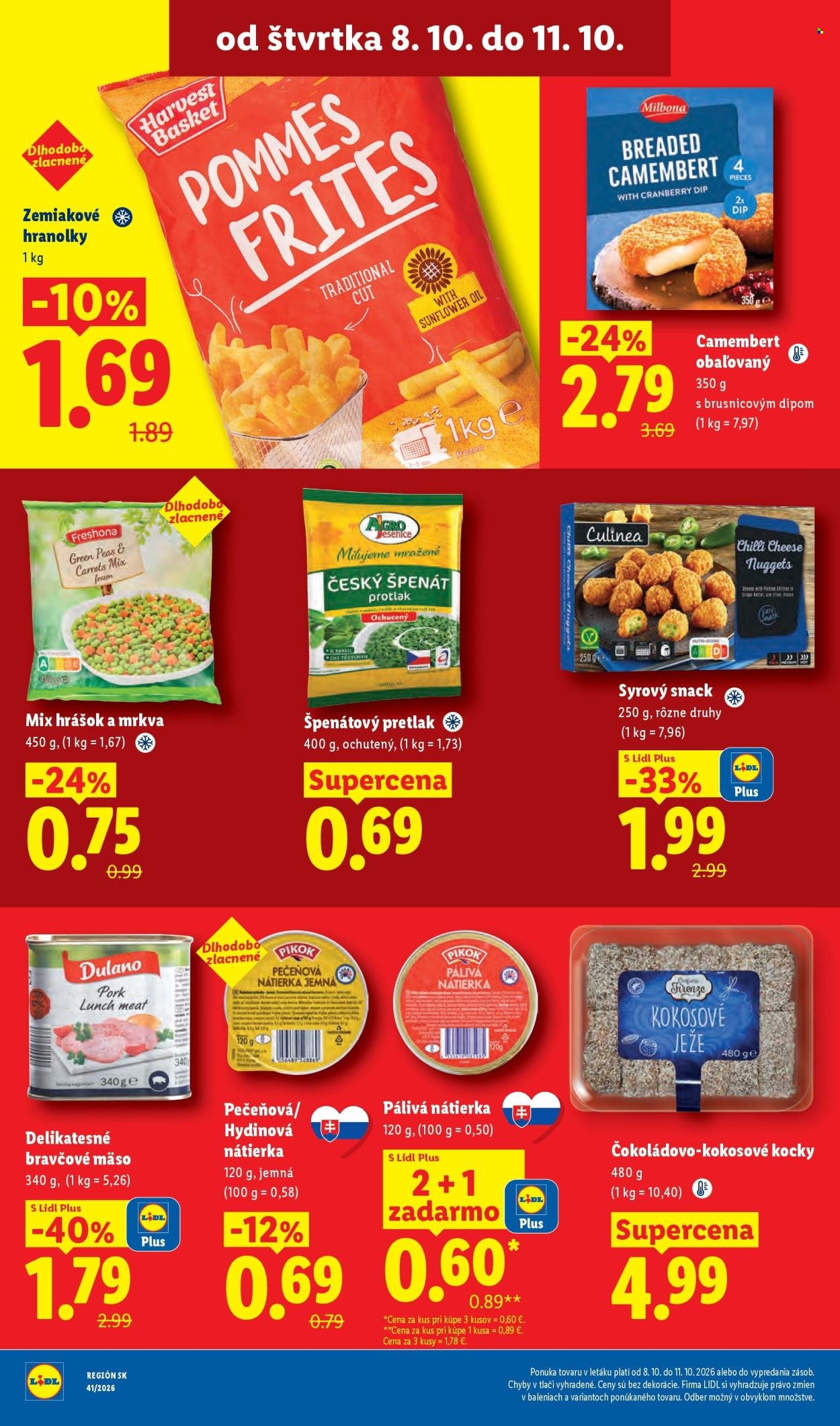 LIDL leták - Od pondelka 5.10.2026