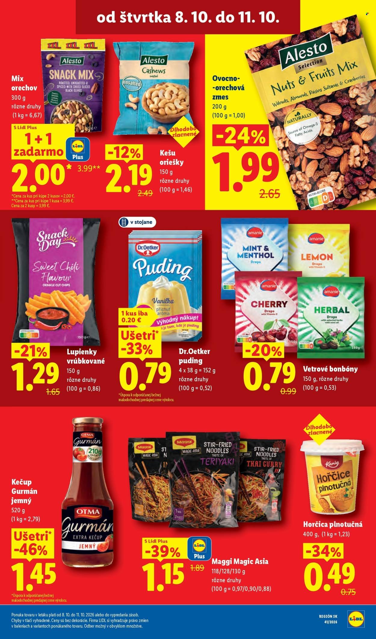 LIDL leták - Od pondelka 5.10.2026