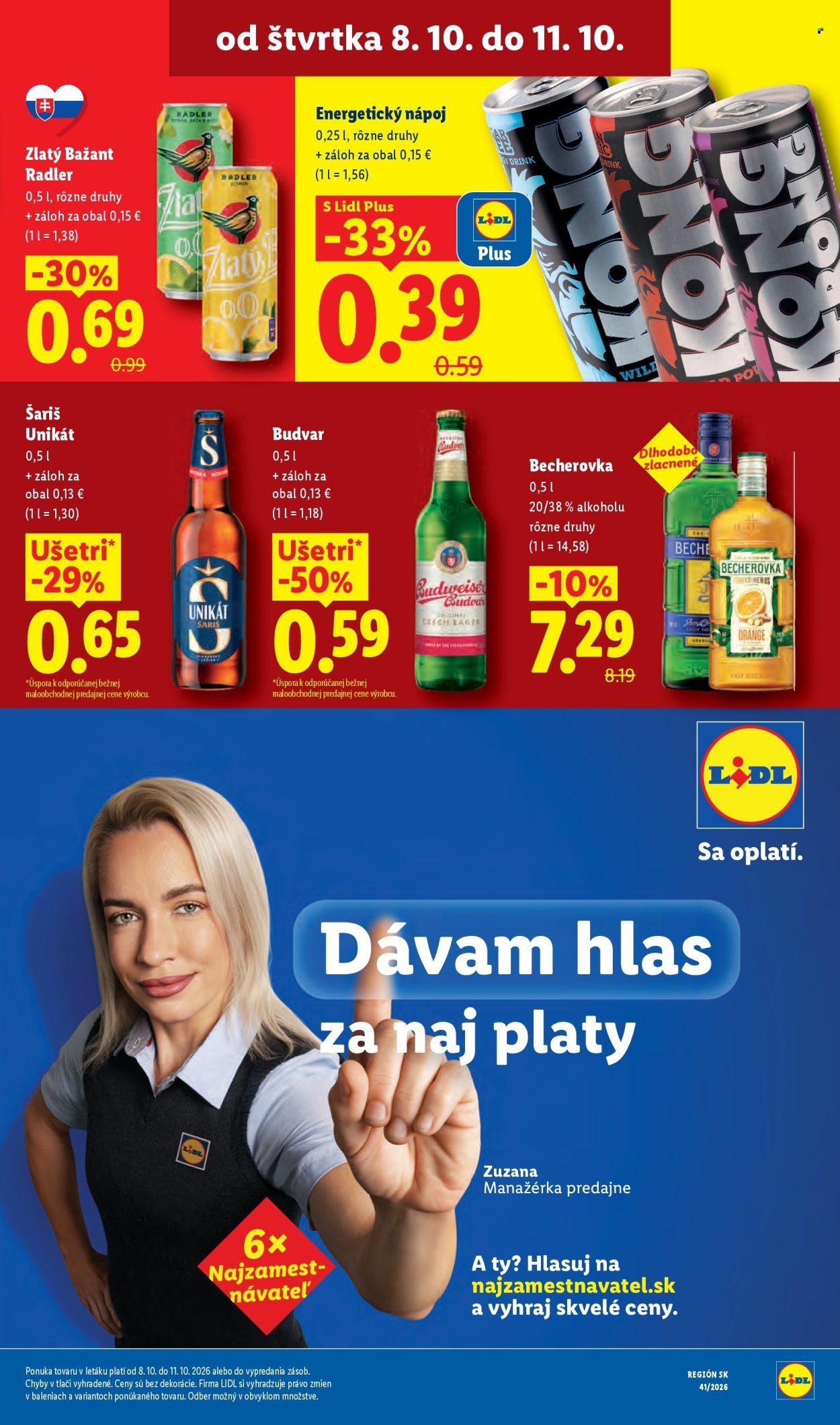 LIDL leták - Od pondelka 5.10.2026