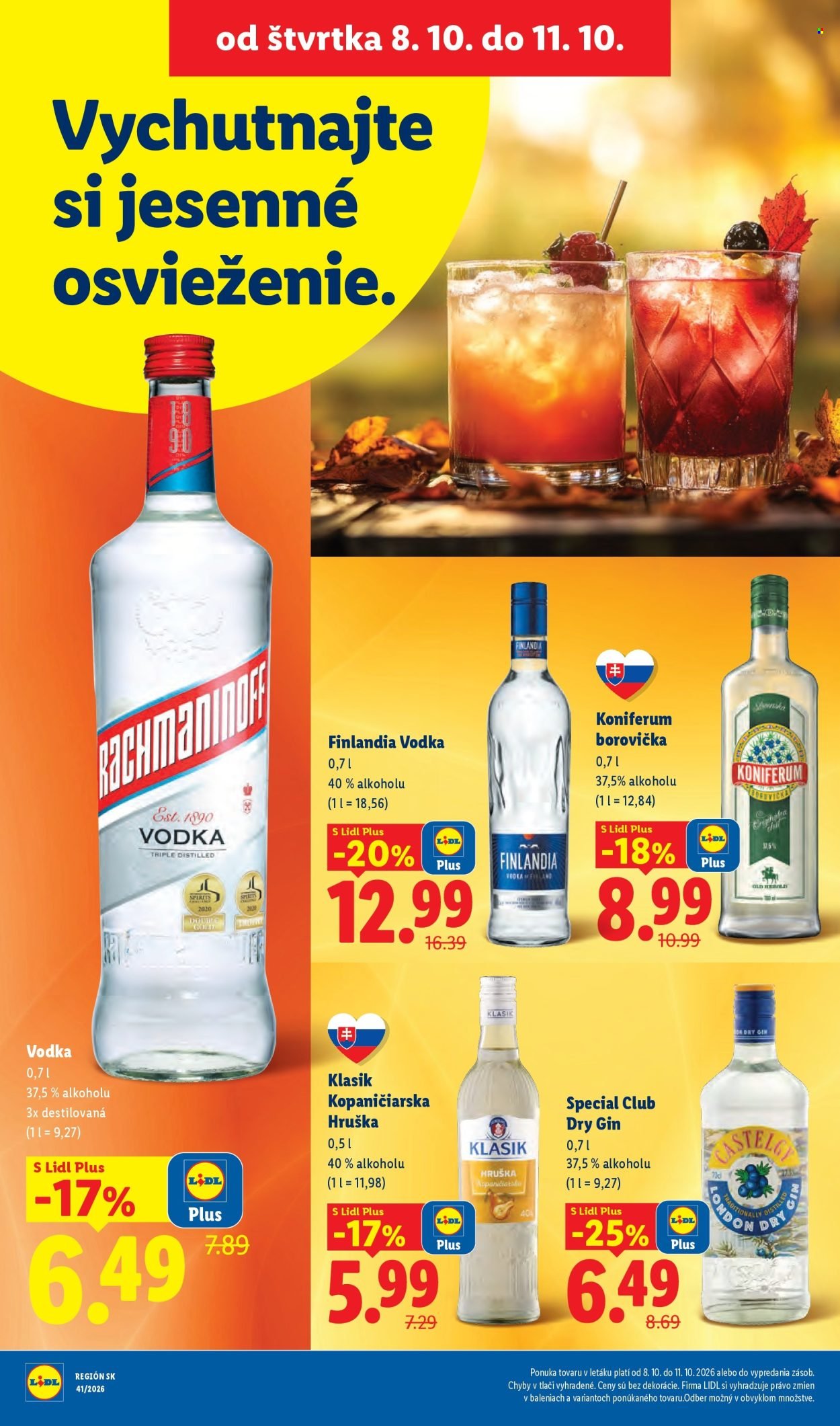 LIDL leták - Od pondelka 5.10.2026