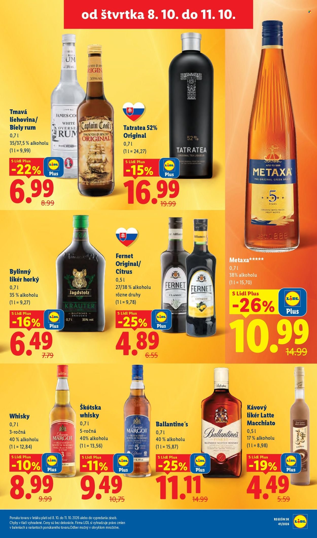 LIDL leták - Od pondelka 5.10.2026