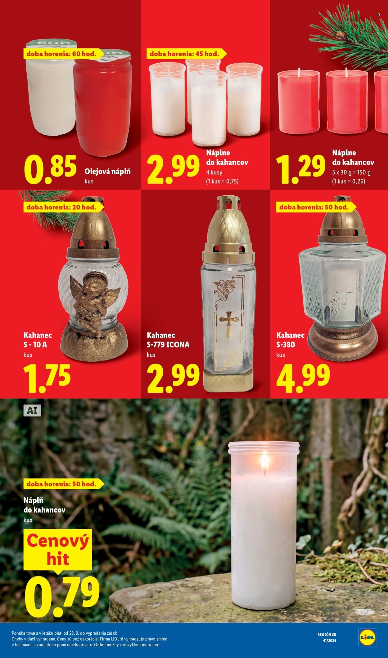 LIDL leták - Od pondelka 5.10.2026