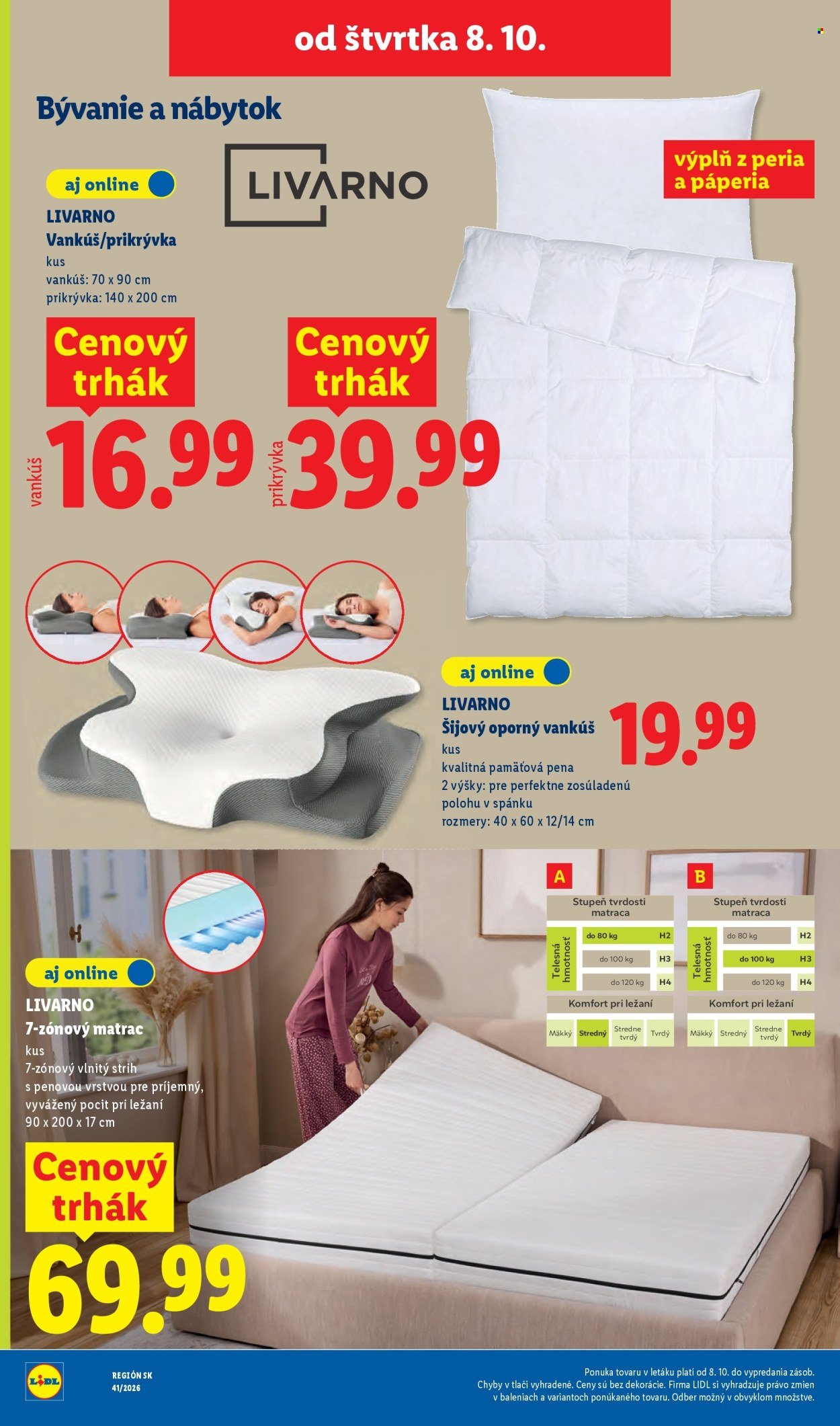 LIDL leták - Od pondelka 5.10.2026