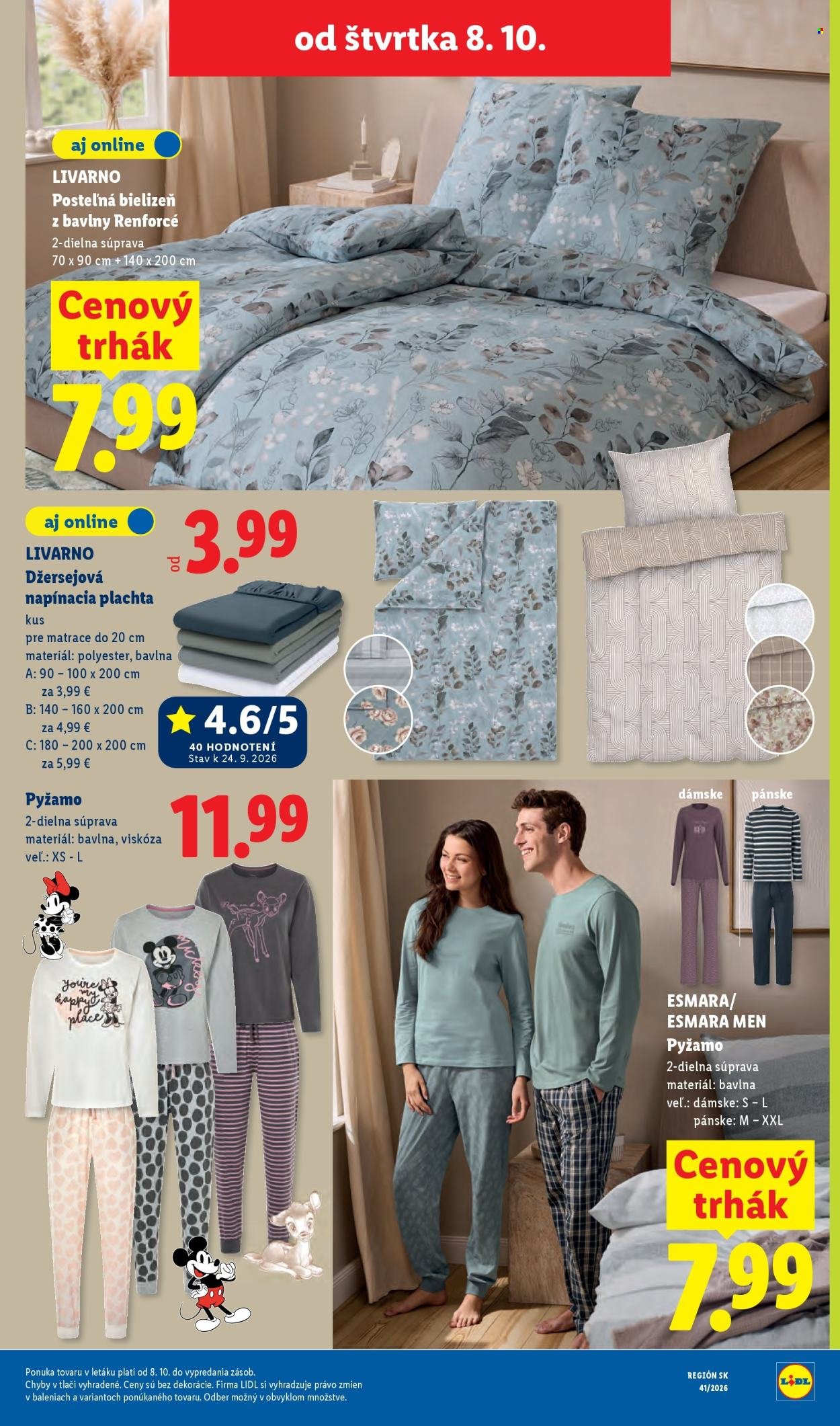 LIDL leták - Od pondelka 5.10.2026