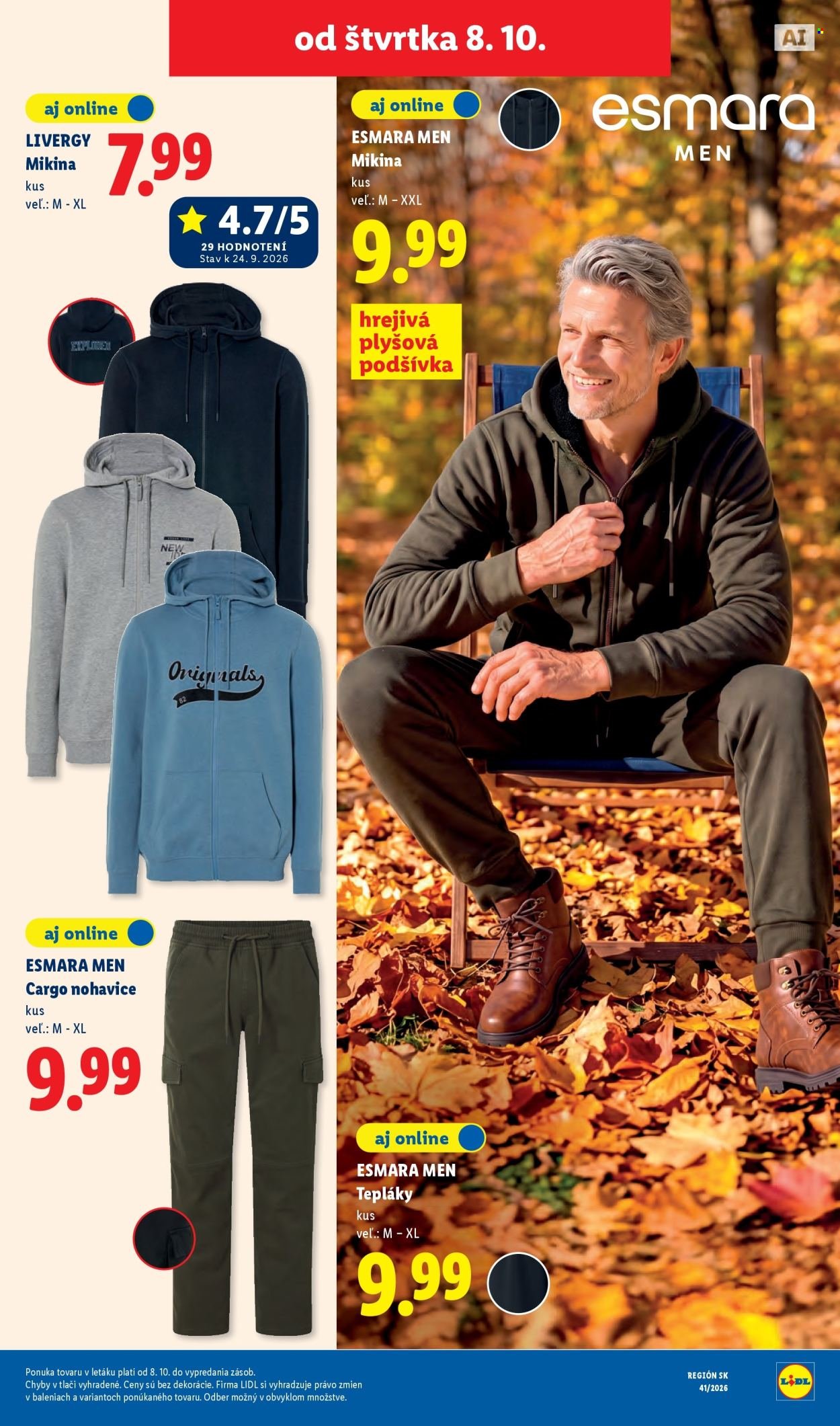 LIDL leták - Od pondelka 5.10.2026