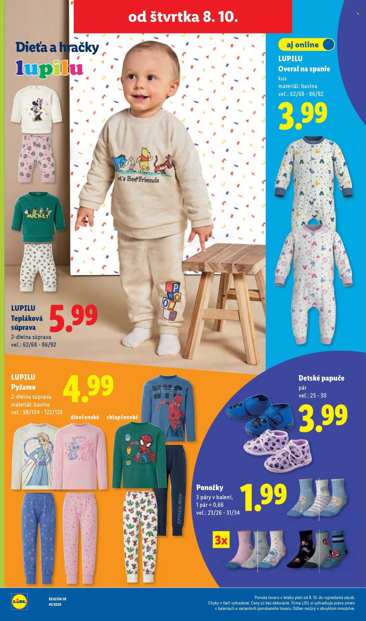 LIDL leták - Od pondelka 5.10.2026