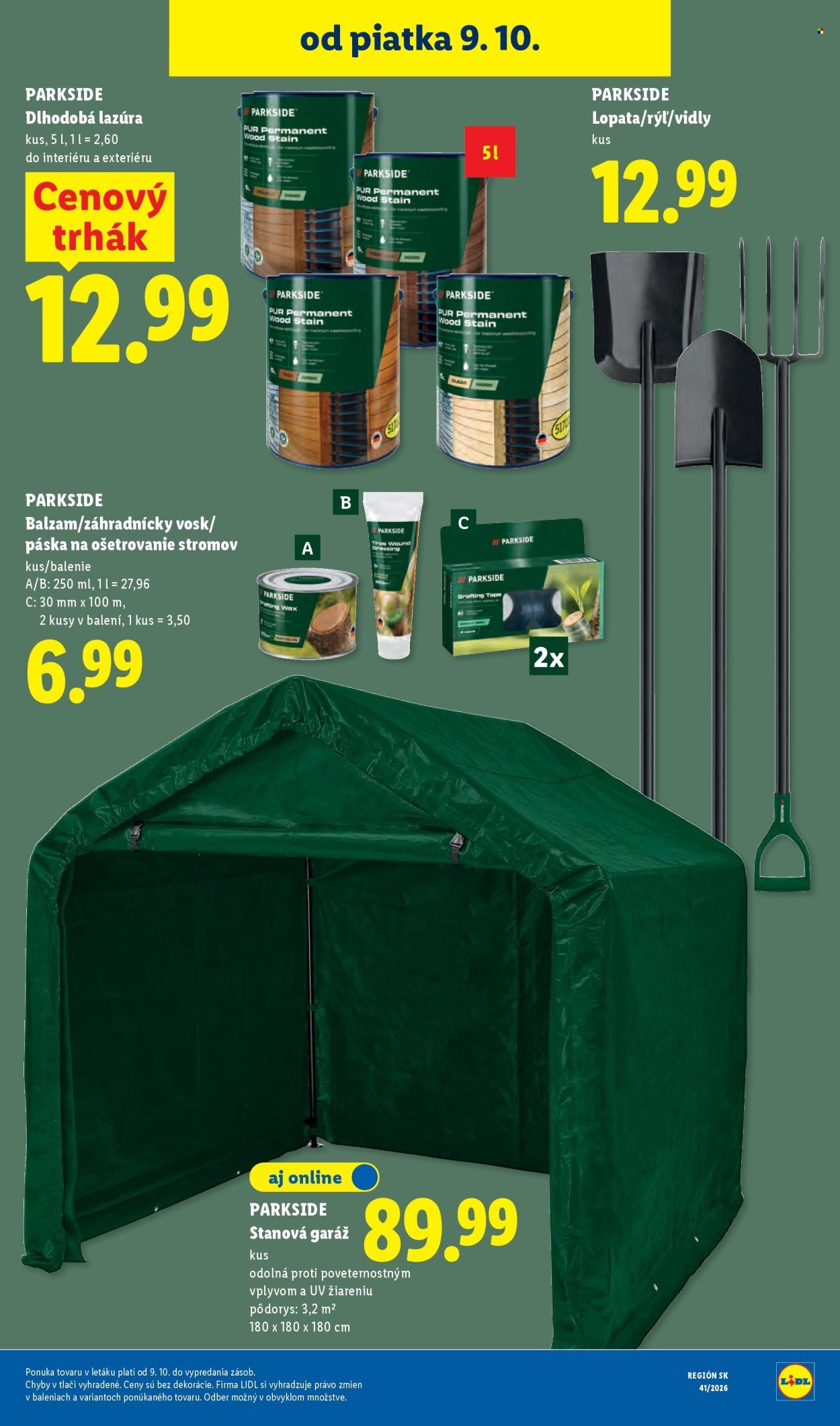 LIDL leták - Od pondelka 5.10.2026