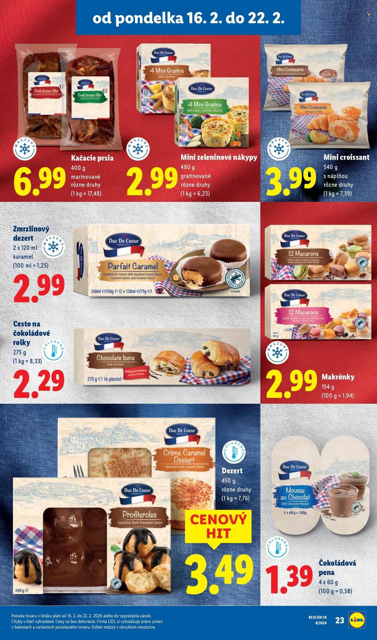 LIDL leták - Od pondelka 16.2.2026 (2026-02-16 - 2026-02-22) | 23