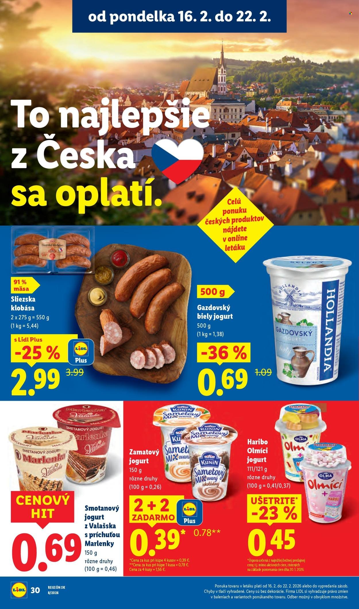 LIDL leták - Od pondelka 16.2.2026 (2026-02-16 - 2026-02-22) | 32