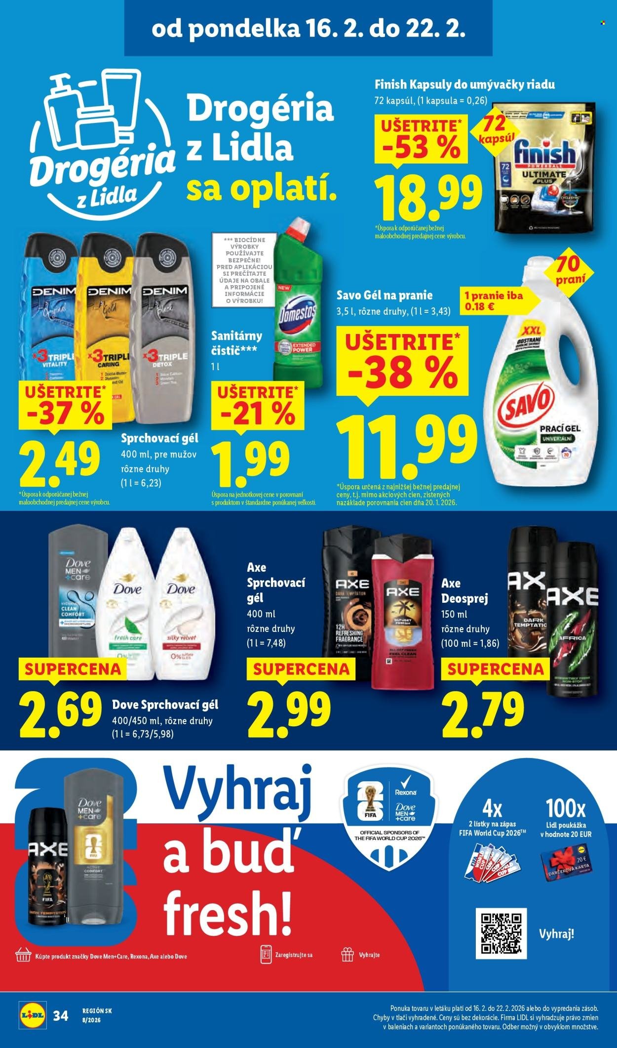 LIDL leták - Od pondelka 16.2.2026 (2026-02-16 - 2026-02-22) | 38