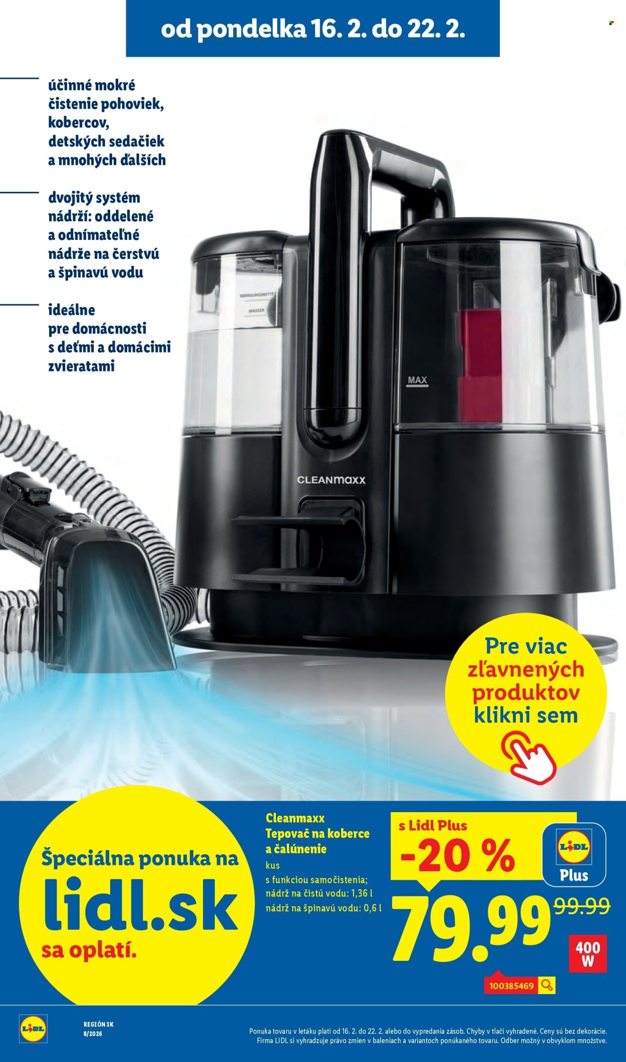 LIDL leták - Od pondelka 16.2.2026 (2026-02-16 - 2026-02-22) | 54