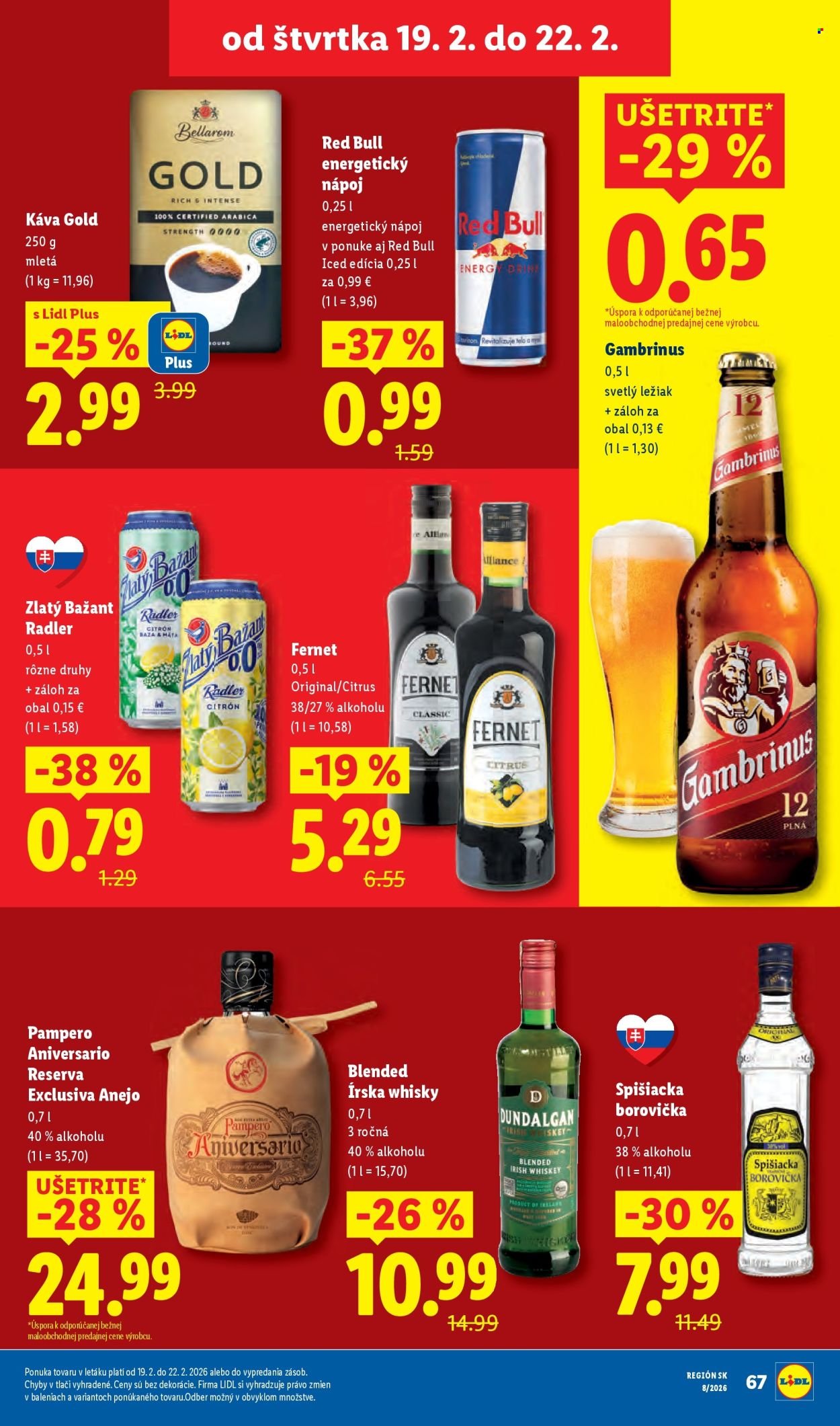 LIDL leták - Od pondelka 16.2.2026 (2026-02-16 - 2026-02-22) | 73