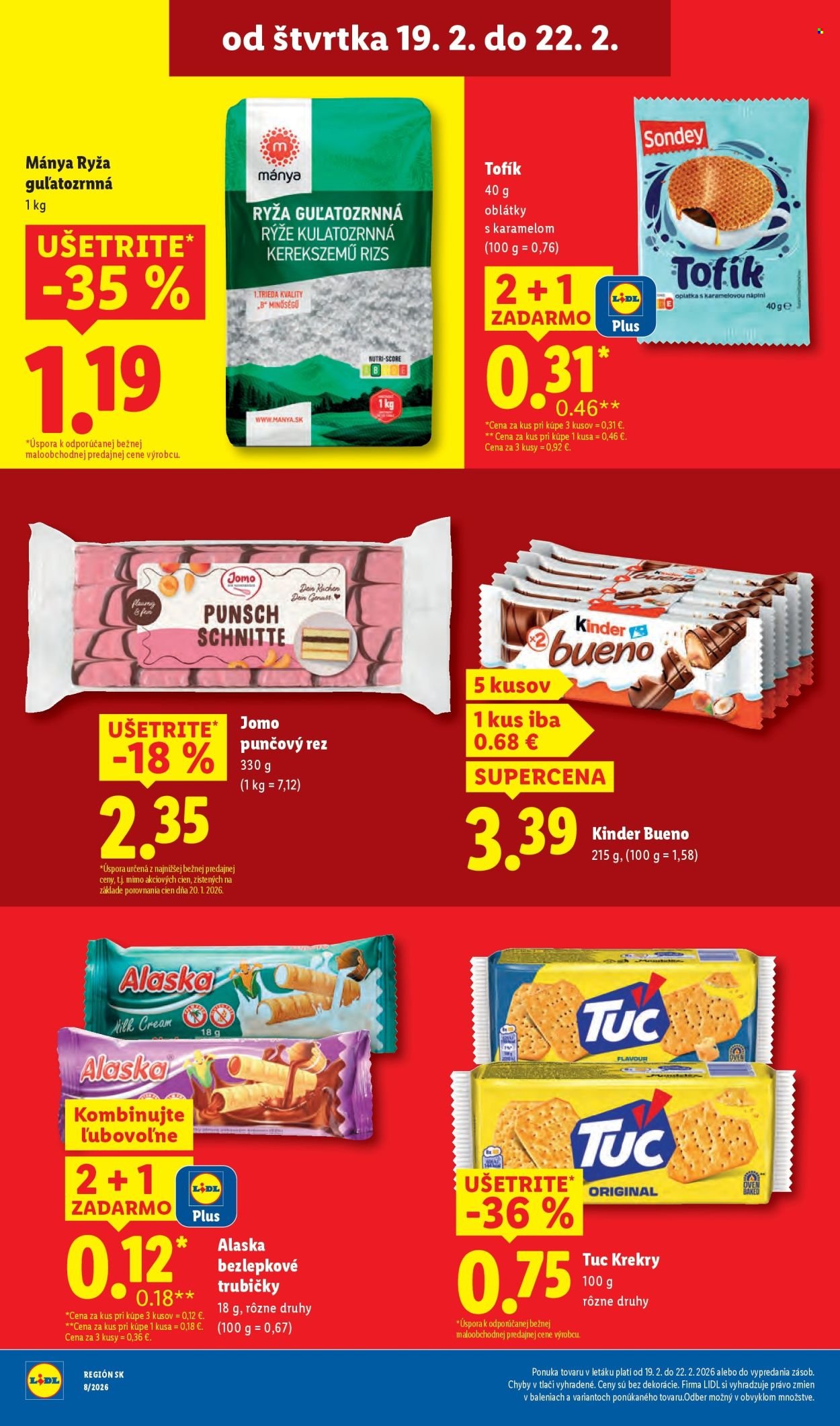 LIDL leták - Od pondelka 16.2.2026 (2026-02-16 - 2026-02-22) | 74