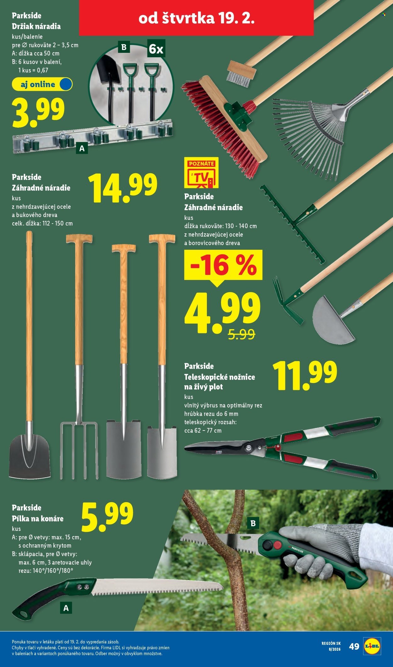 LIDL leták - Od pondelka 16.2.2026 (2026-02-16 - 2026-02-22) | 81