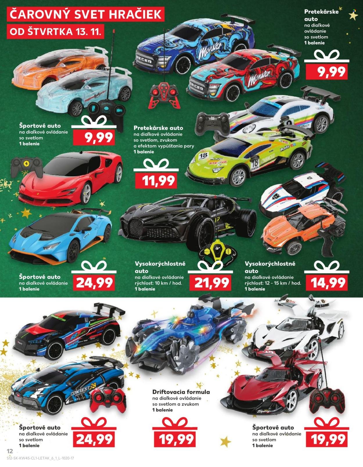 KAUFLAND leták - VSTÚPTE A ZAŽITE ČAROVNÝ SVET HRAČIEK! (2025-11-06 - 2025-11-26) | 12