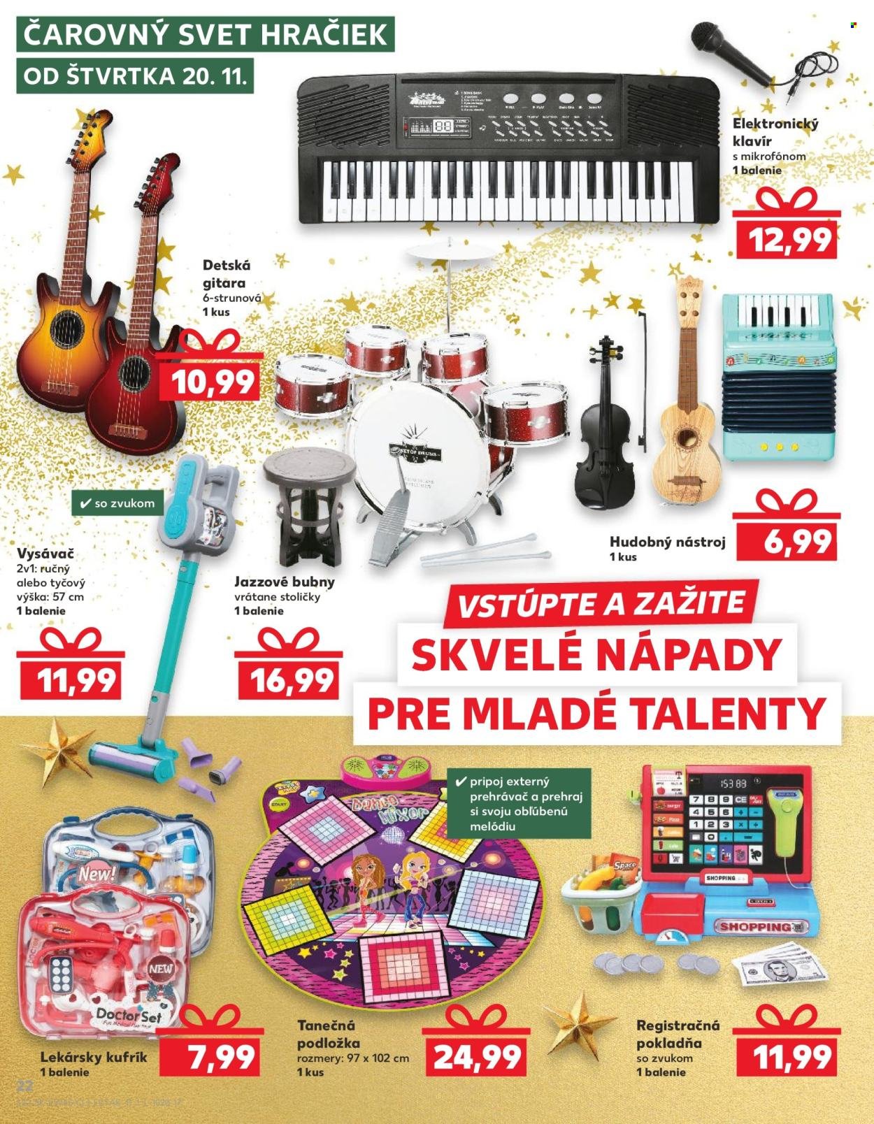KAUFLAND leták - VSTÚPTE A ZAŽITE ČAROVNÝ SVET HRAČIEK! (2025-11-06 - 2025-11-26) | 22