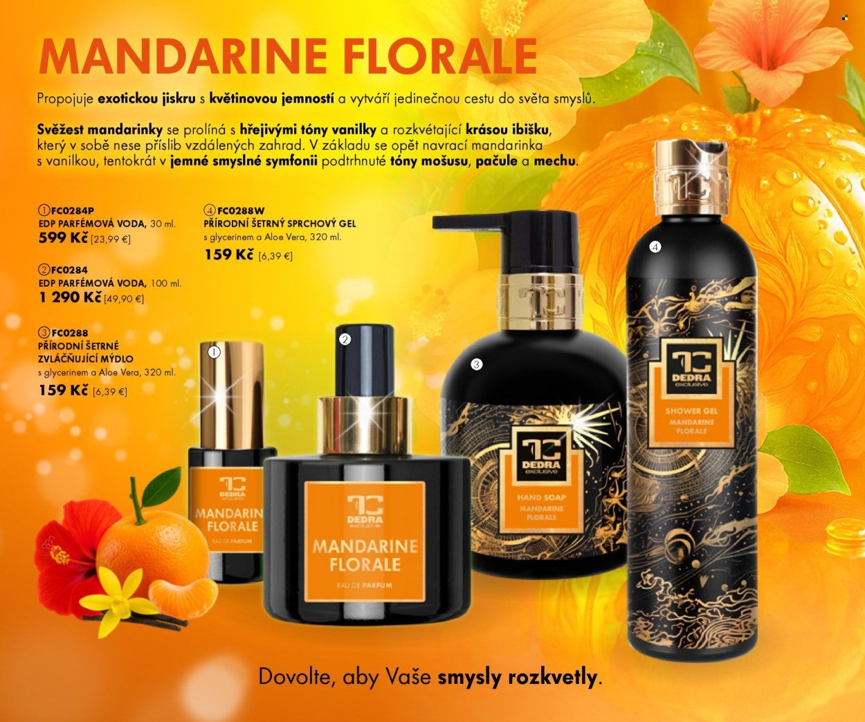 DEDRA leták - Mandarine florale - Catalogue 10 (2025-09-21 - 2025-12-15) | 2
