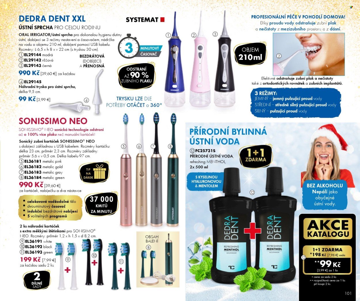 DEDRA leták - Mandarine florale - Catalogue 10 (2025-09-21 - 2025-12-15) | 101