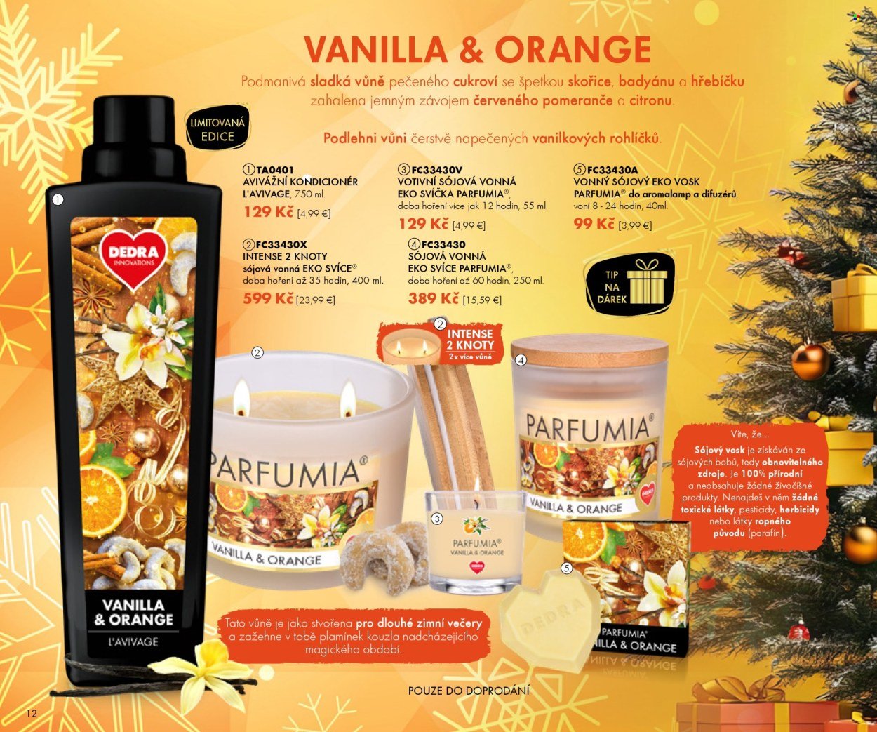 DEDRA leták - Mandarine florale - Catalogue 10 (2025-09-21 - 2025-12-15) | 12