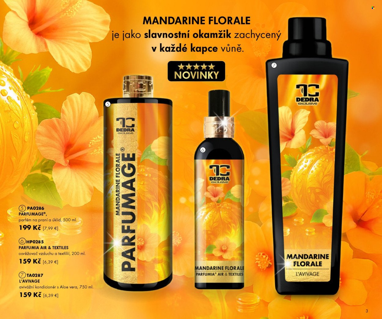 DEDRA leták - Mandarine florale - Catalogue 10 (2025-09-21 - 2025-12-15) | 3