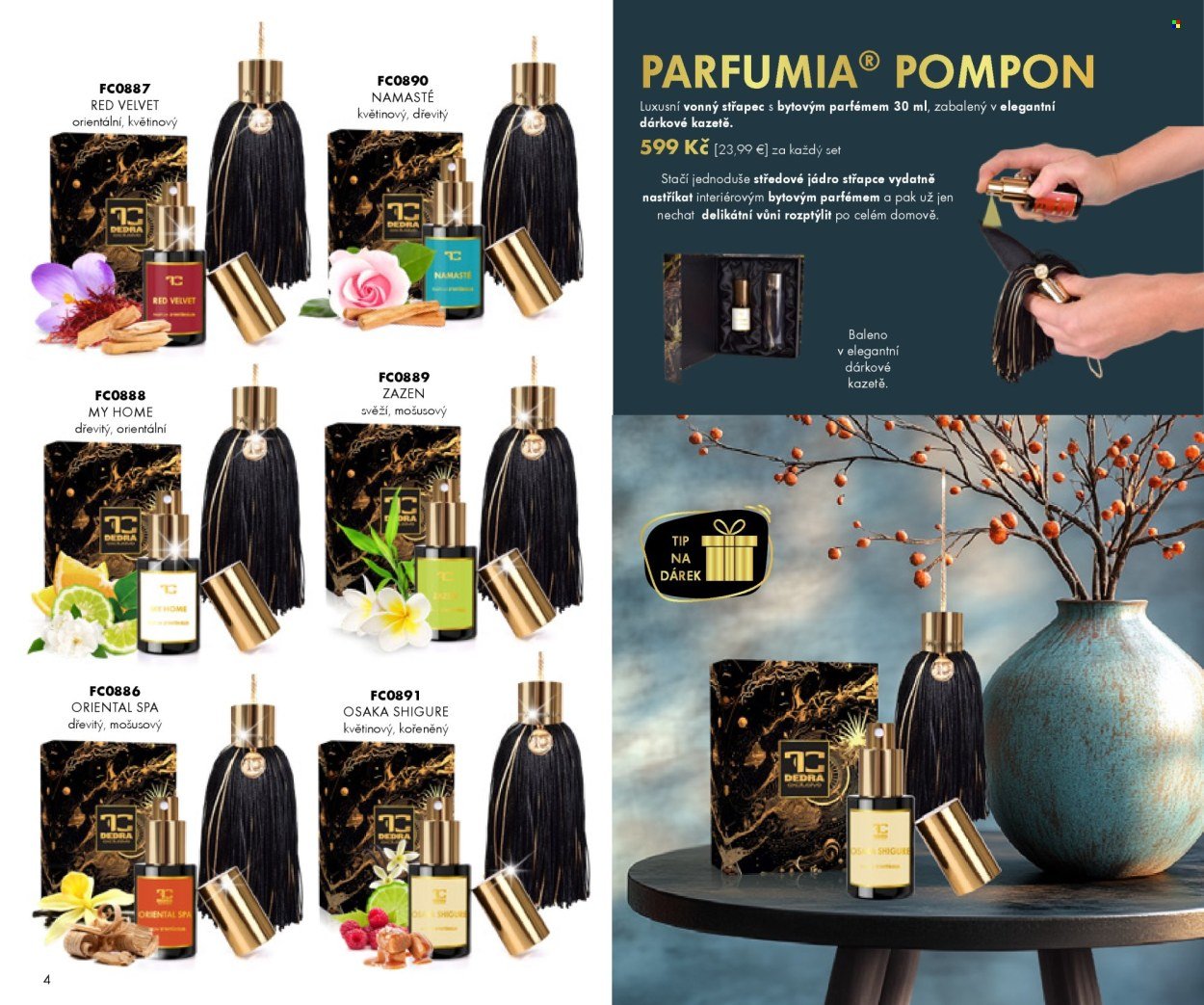 DEDRA leták - Mandarine florale - Catalogue 10 (2025-09-21 - 2025-12-15) | 4