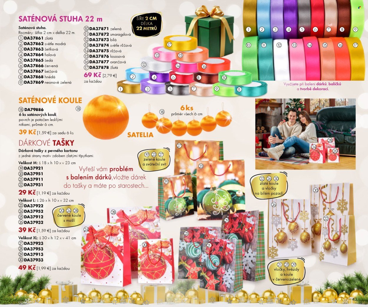 DEDRA leták - Mandarine florale - Catalogue 10 (2025-09-21 - 2025-12-15) | 43
