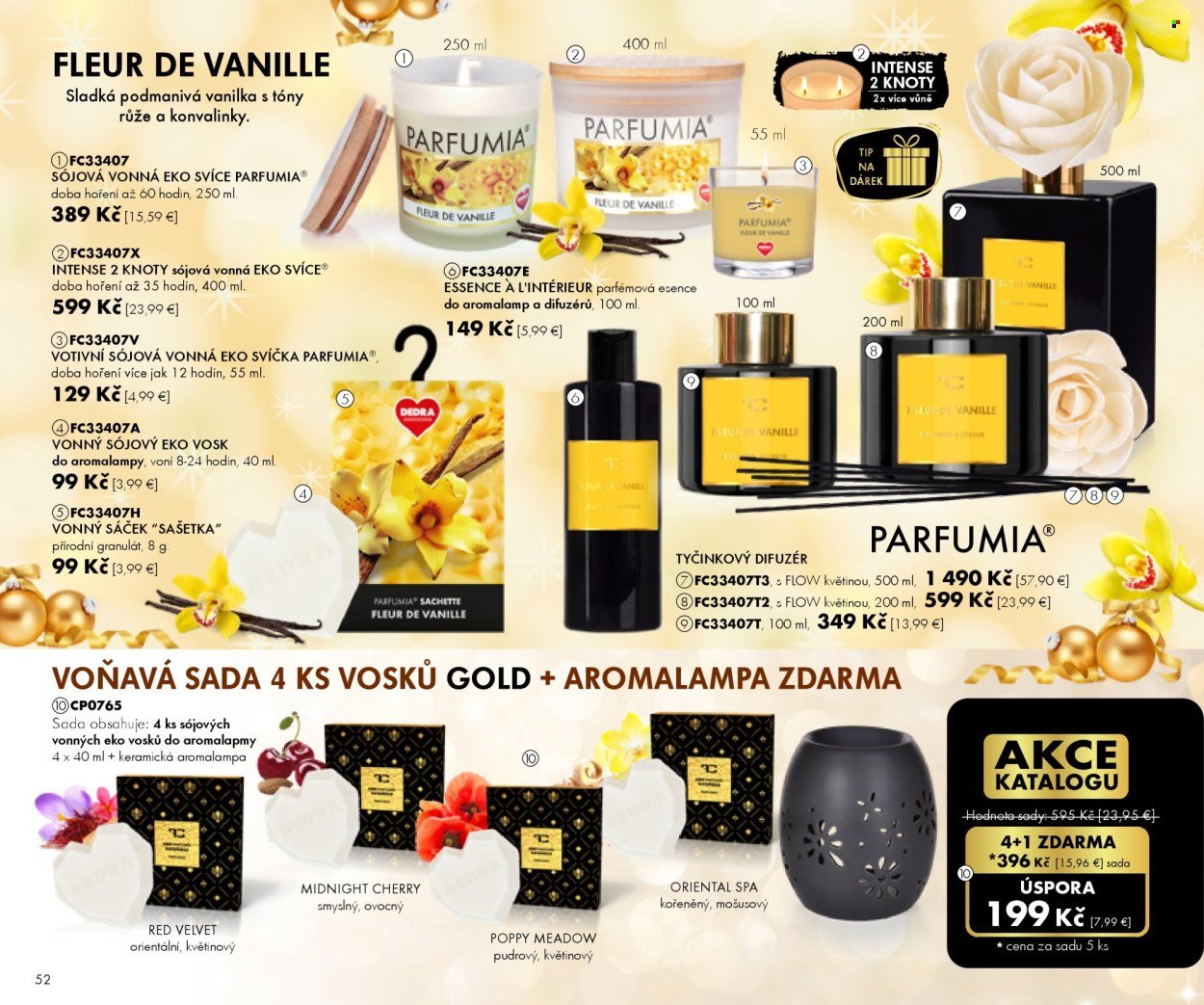 DEDRA leták - Mandarine florale - Catalogue 10 (2025-09-21 - 2025-12-15) | 52