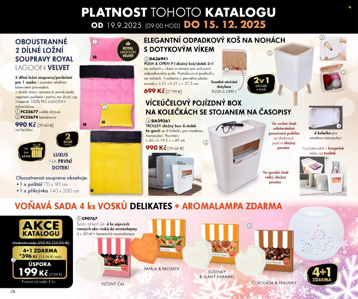 DEDRA leták - Mandarine florale - Catalogue 10 (2025-09-21 - 2025-12-15) | 58