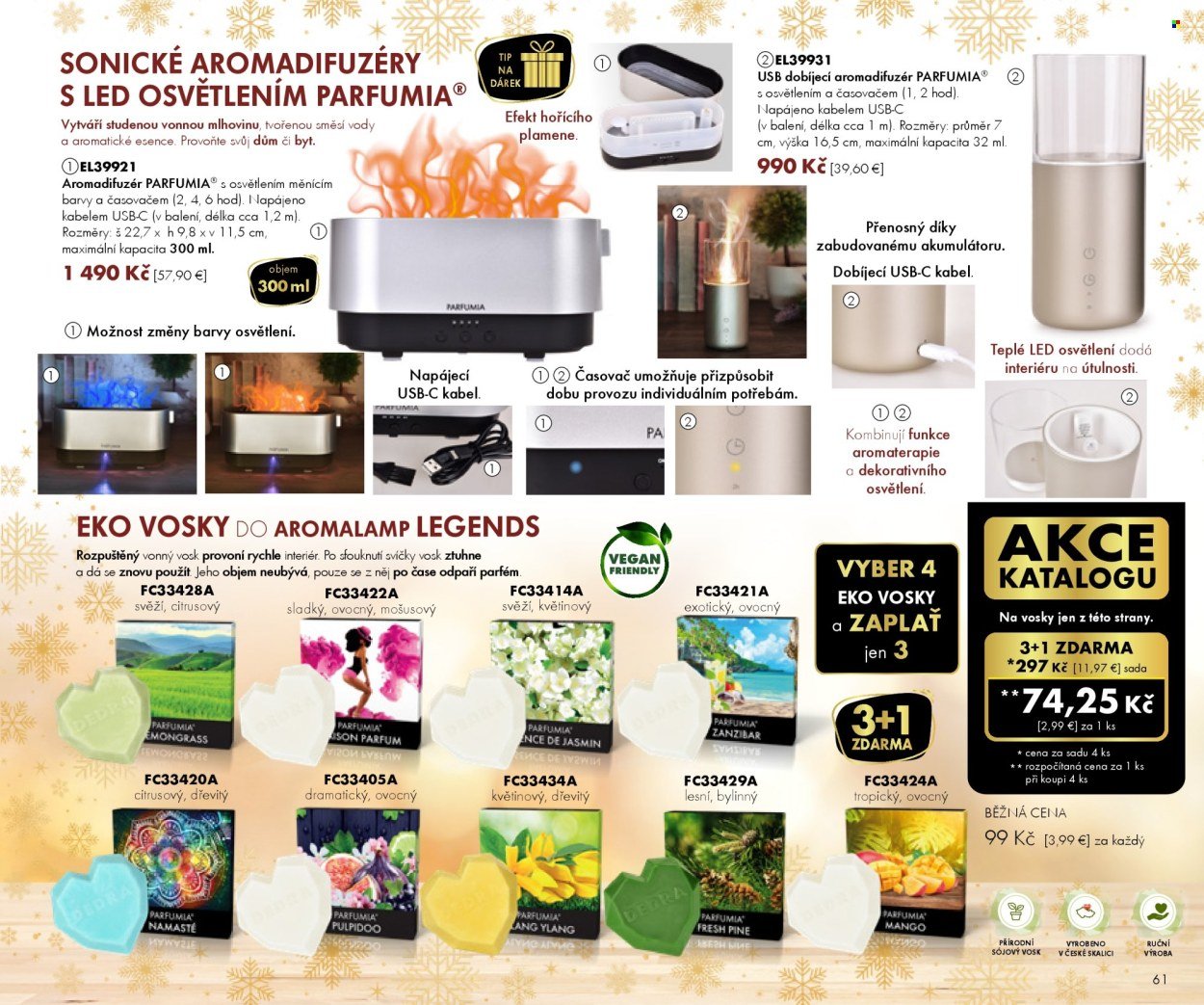 DEDRA leták - Mandarine florale - Catalogue 10 (2025-09-21 - 2025-12-15) | 61