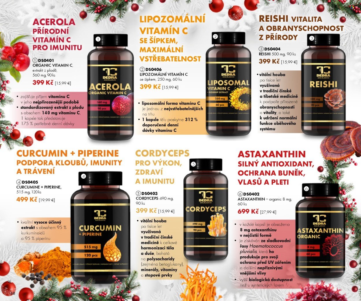 DEDRA leták - Mandarine florale - Catalogue 10 (2025-09-21 - 2025-12-15) | 68