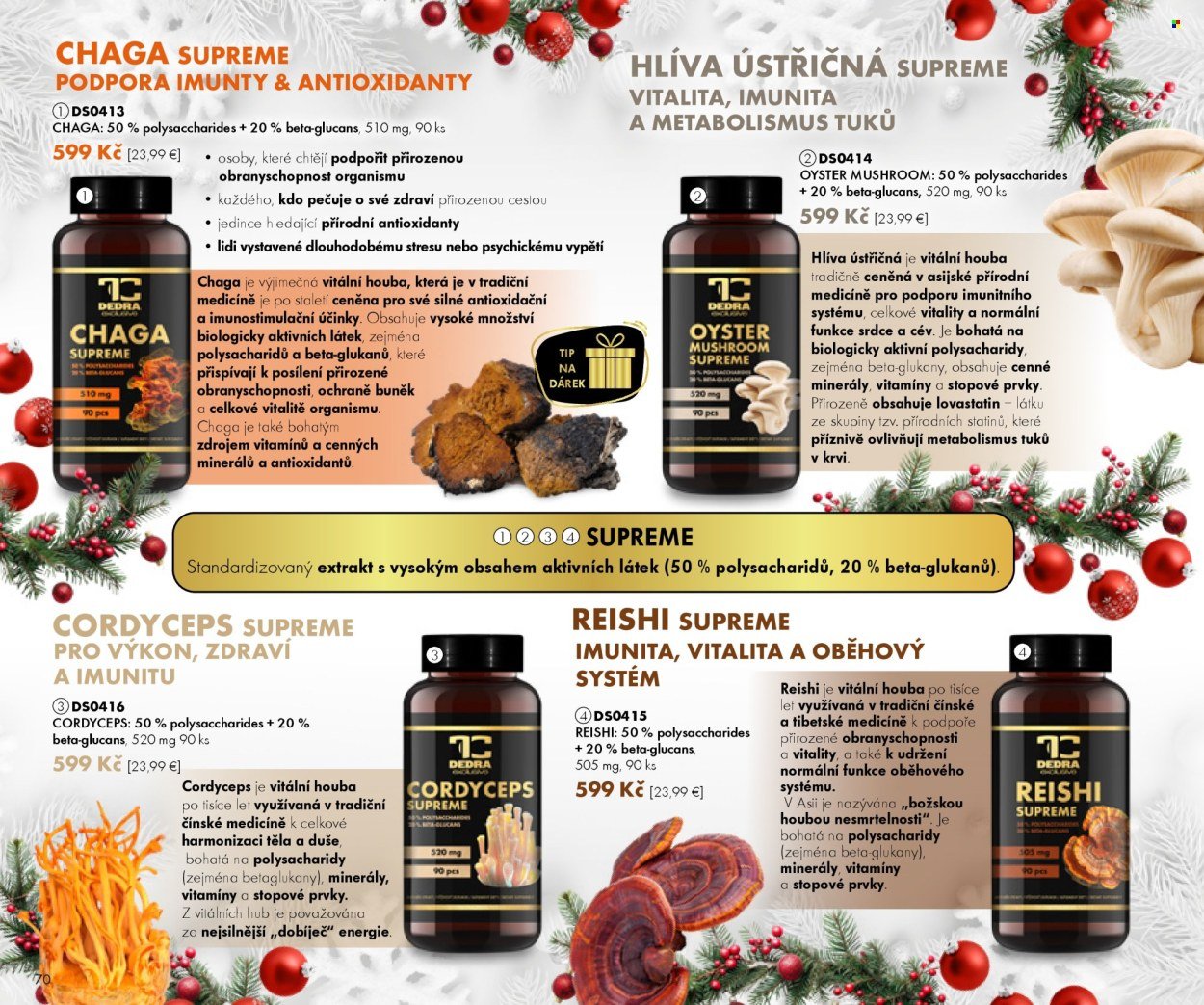 DEDRA leták - Mandarine florale - Catalogue 10 (2025-09-21 - 2025-12-15) | 70