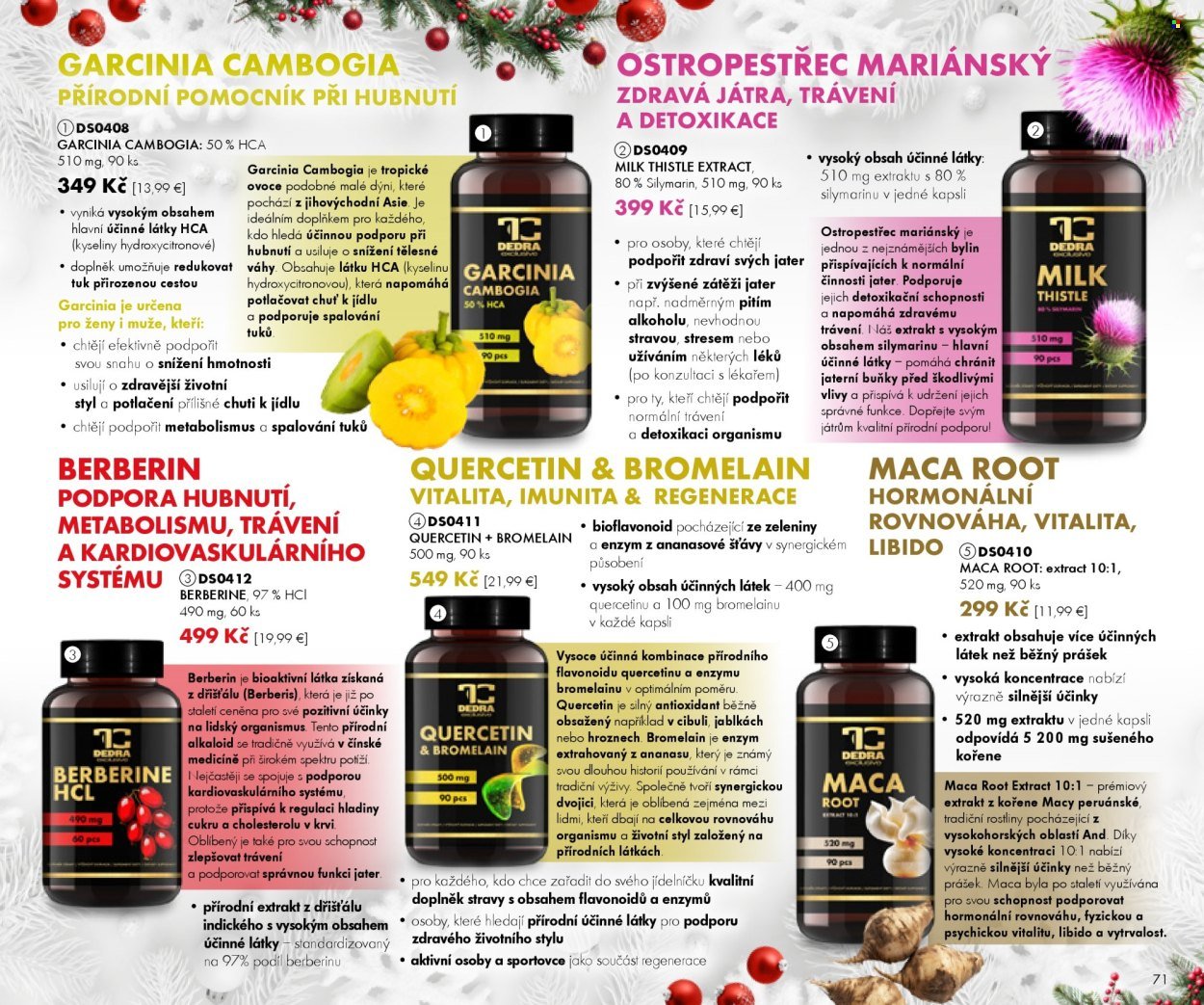 DEDRA leták - Mandarine florale - Catalogue 10 (2025-09-21 - 2025-12-15) | 71