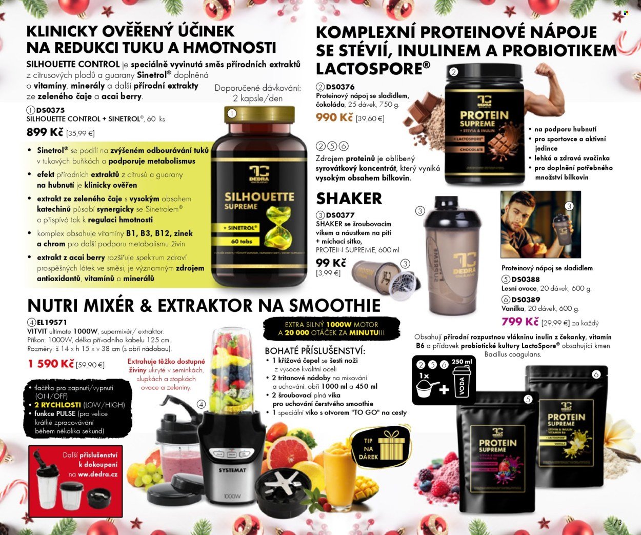 DEDRA leták - Mandarine florale - Catalogue 10 (2025-09-21 - 2025-12-15) | 73