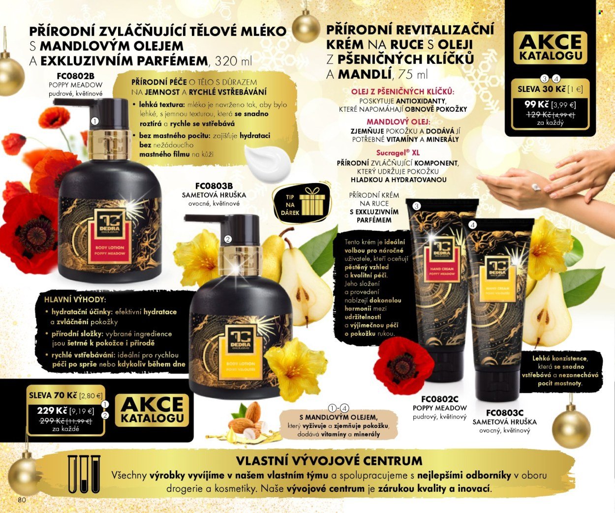 DEDRA leták - Mandarine florale - Catalogue 10 (2025-09-21 - 2025-12-15) | 80